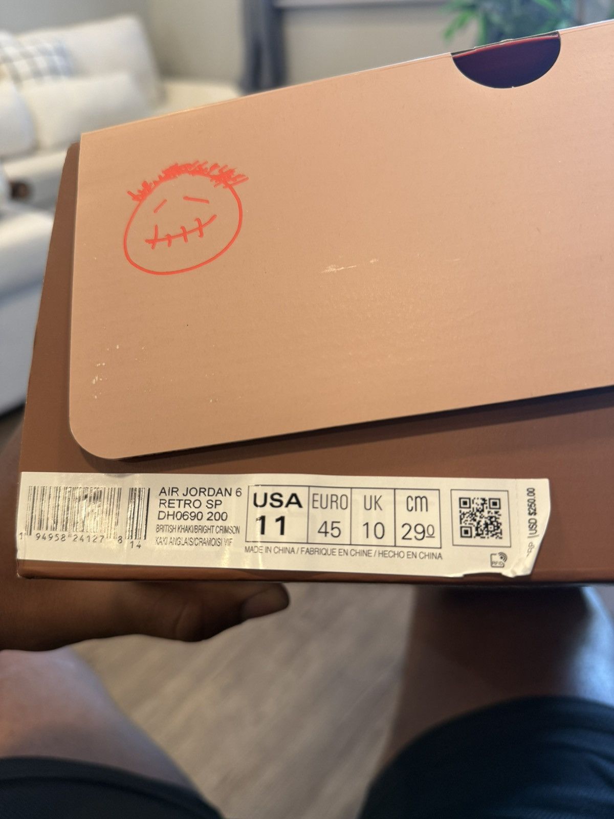 Jordan Brand × Travis Scott Travis Scott x Air Jordan 6 Retro ‘British Khaki’ Size US 11 / EU 44 - 17 Thumbnail