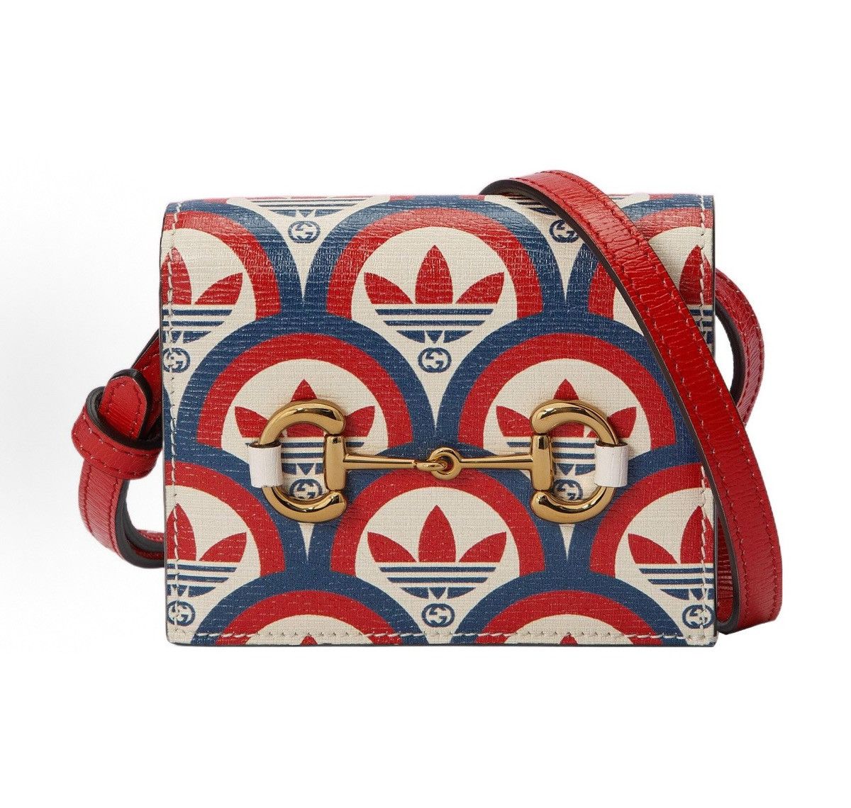 Adidas × Gucci gucci x adidas card case with horsebit Size ONE SIZE - 6 Thumbnail