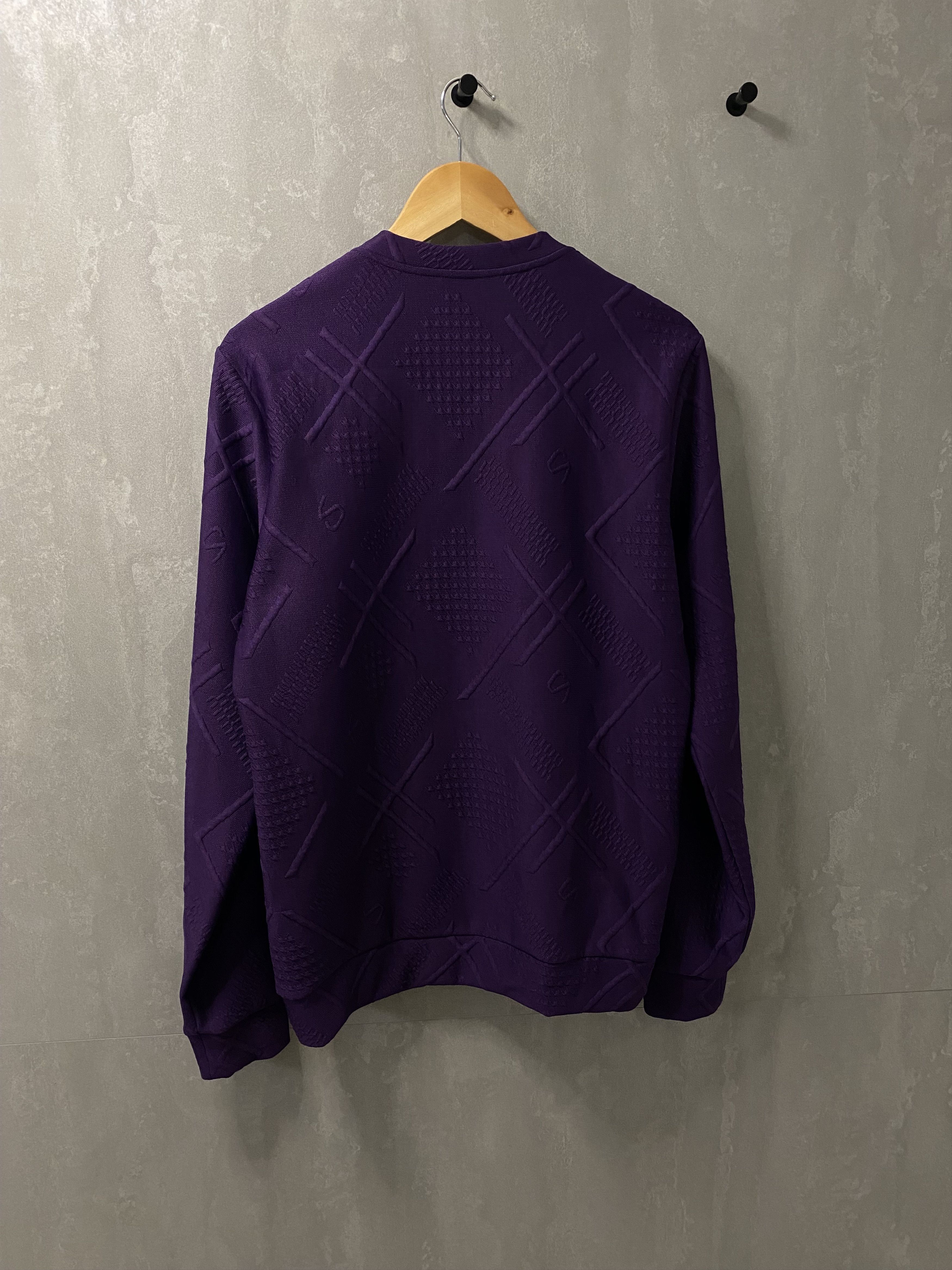 Versace Versace jeans purple logo monogram sweatshirt size M Size US M / EU 48-50 / 2 - 5 Thumbnail