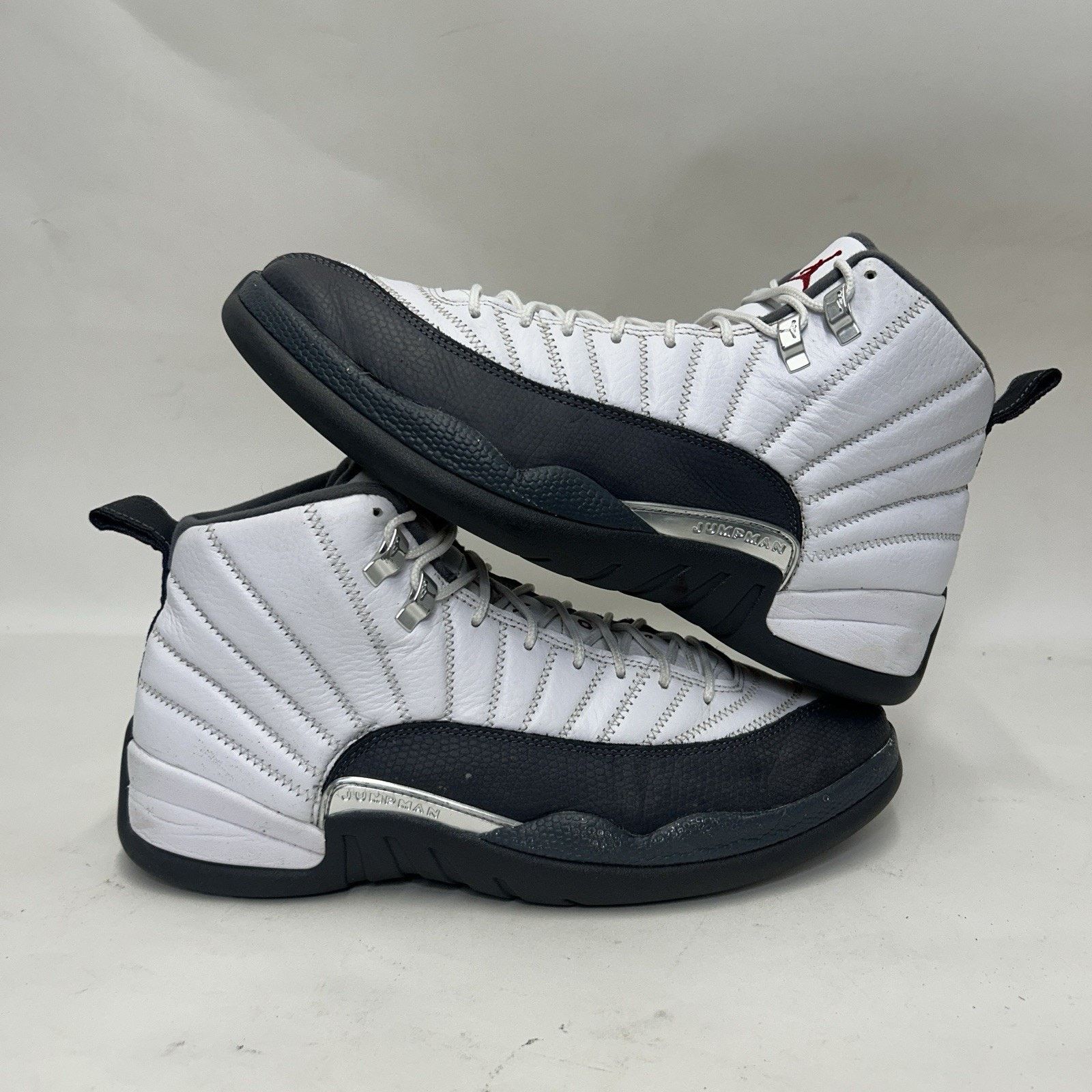 Nike Air Jordan 12 Retro OG “Stealth/Dark Grey White Red” Jordan Brand Jordan Retro 12 Stealth | Grailed main image 3