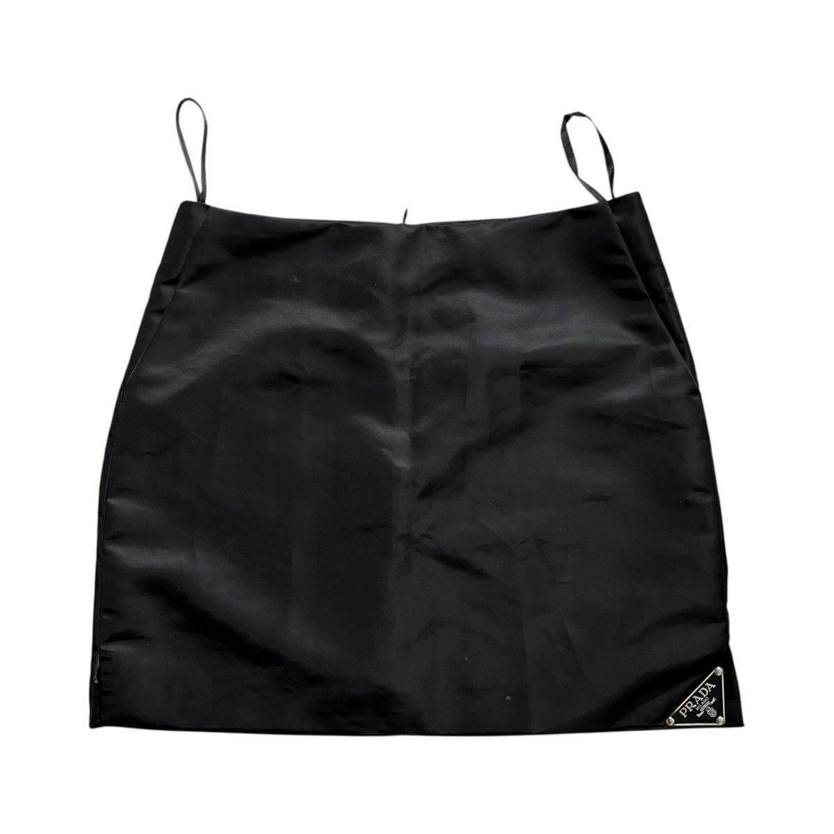 Prada Prada nylon triangle mini skirt Size 26" / US 2 / IT 38 - 4 Thumbnail