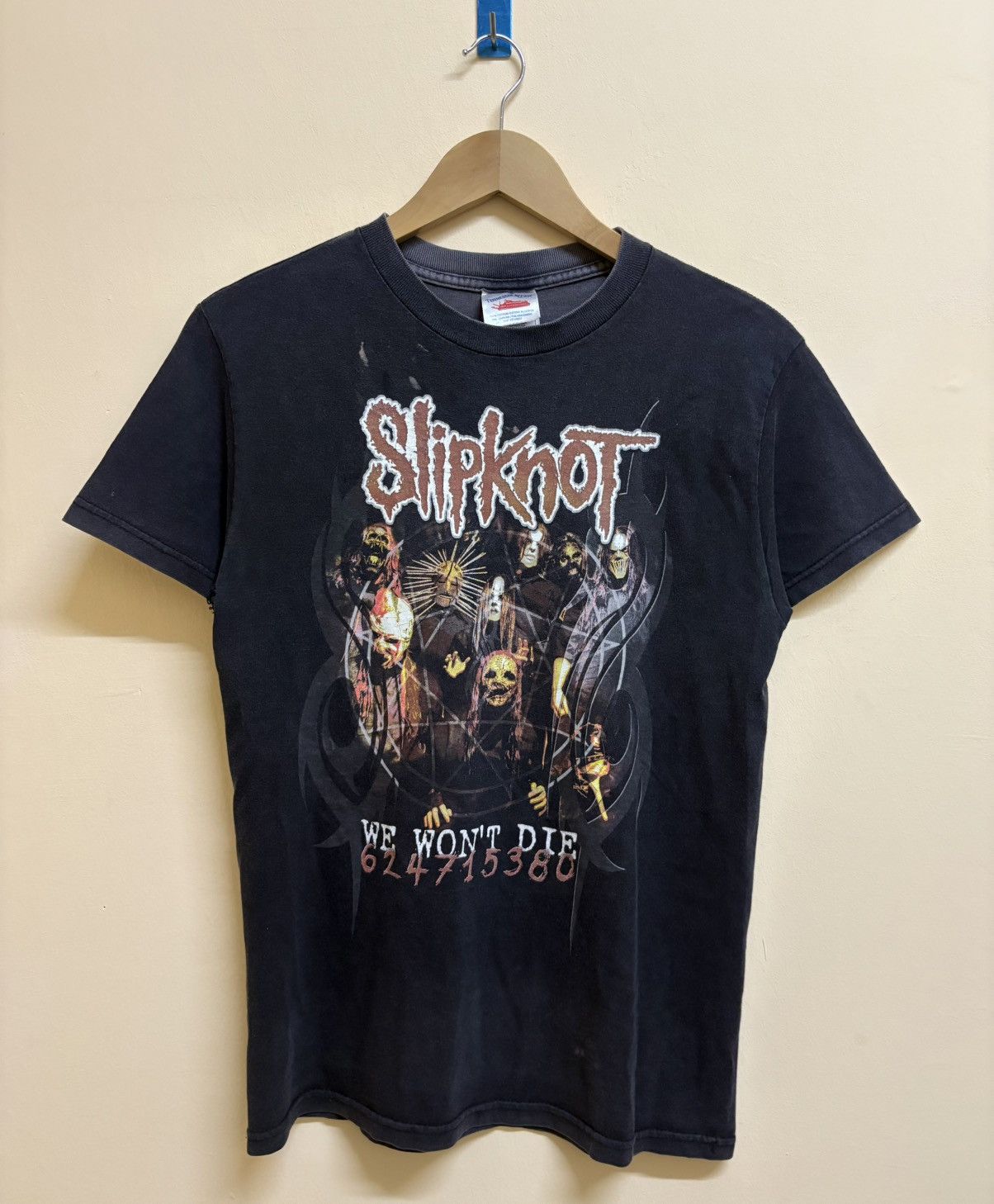 Band Tees Vintage 2004 Slipknot Band Line Up Metal T-Shirt Size US S / EU 44-46 / 1 - 1 Thumbnail