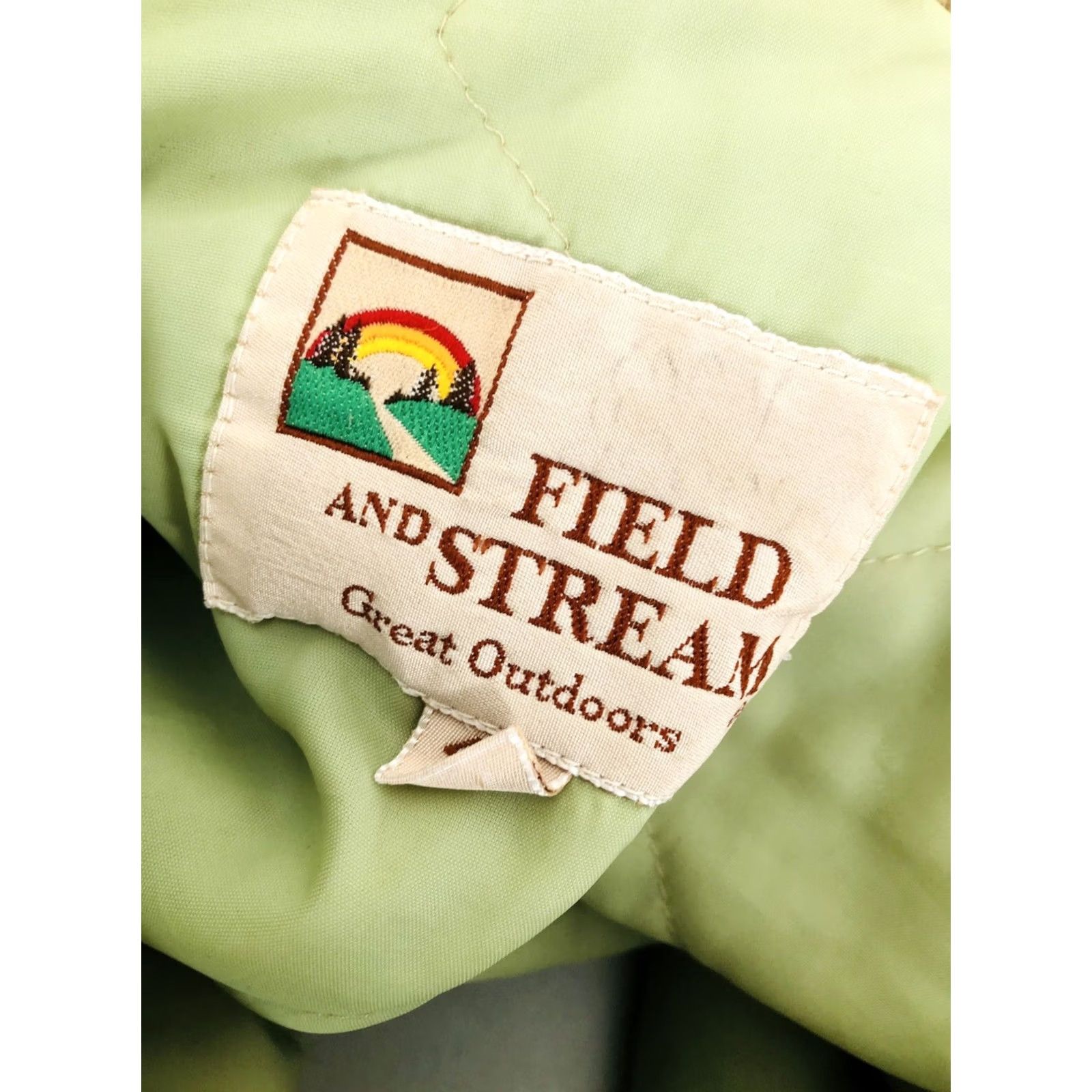 Vintage VINTAGE FIELD & STREAM Hunting Fishing Ranch Lined Jacket 44 Beige Mens Size US S / EU 44-46 / 1 - 6 Thumbnail