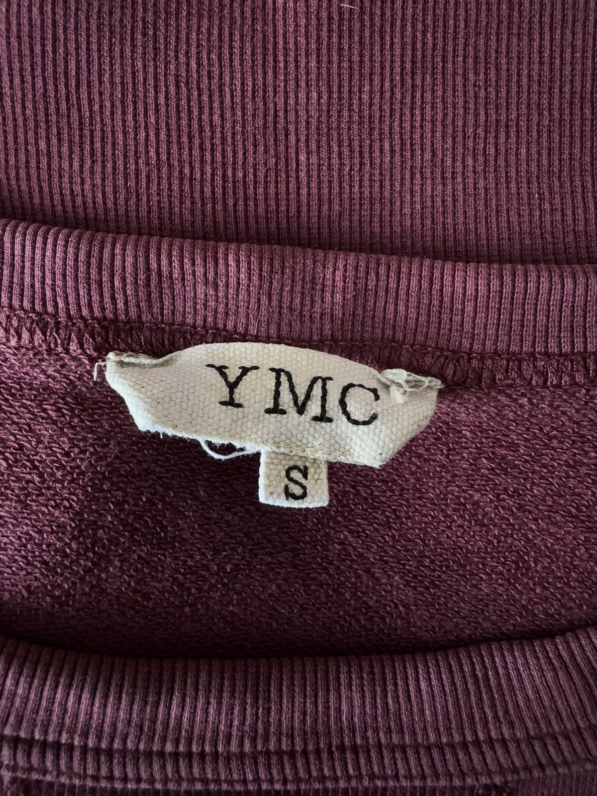 YMC 🔥🔥 YMC Burgundy Cotton Sweatshirt Size US S / EU 44-46 / 1 - 4 Thumbnail