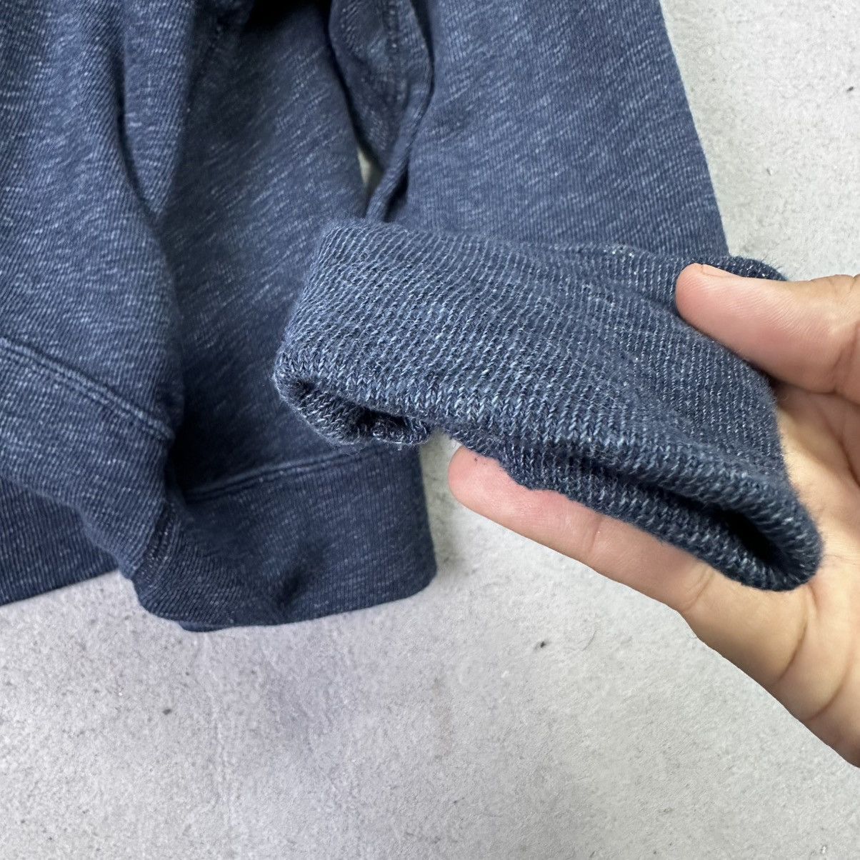 45rpm 45RPM Japanese Indigo Hoodie Size US XL / EU 56 / 4 - 6 Thumbnail