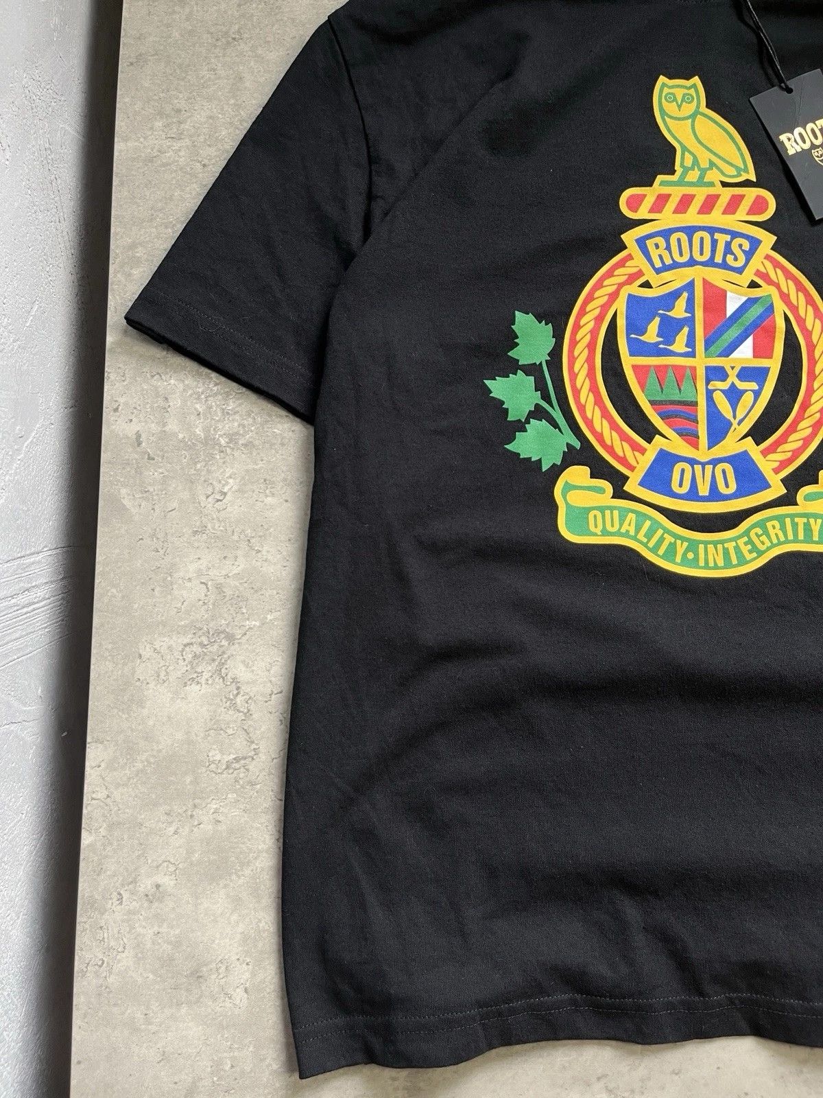 October's Very Own × Roots OVO October's Very Own x Roots Owl Tee Size US L / EU 52-54 / 3 - 5 Thumbnail