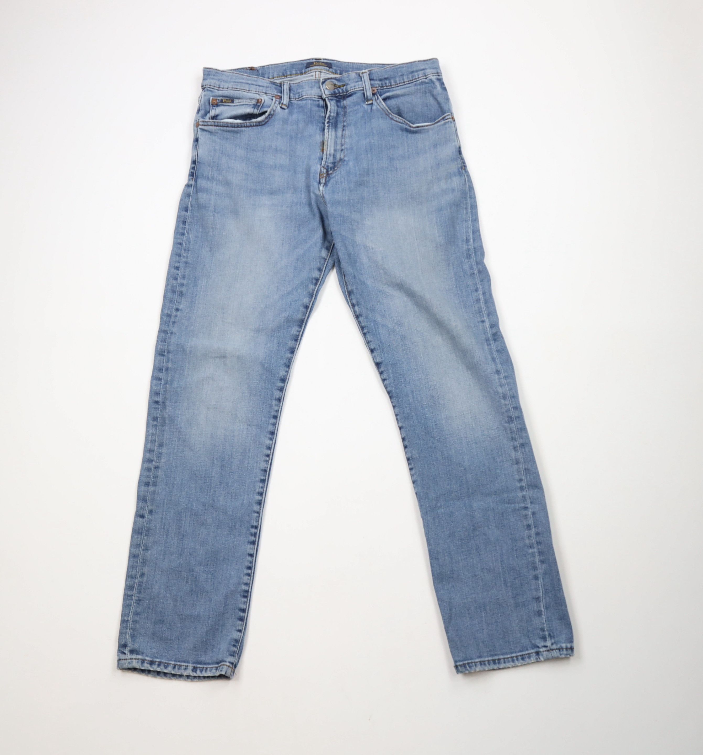 Ralph Lauren × Vintage Vintage Ralph Lauren Hampton Relaxed Straight Leg Jeans Size US 33 - 1 Thumbnail
