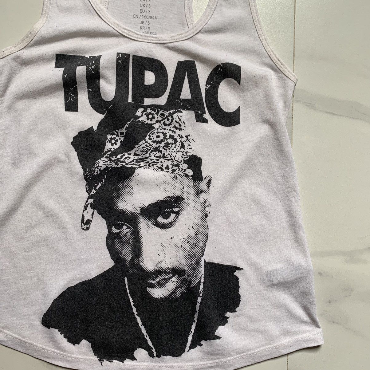 Rap Tees × Vintage Vintage 2012 Tupac Tank Top Size US XS / EU 42 / 0 - 4 Thumbnail