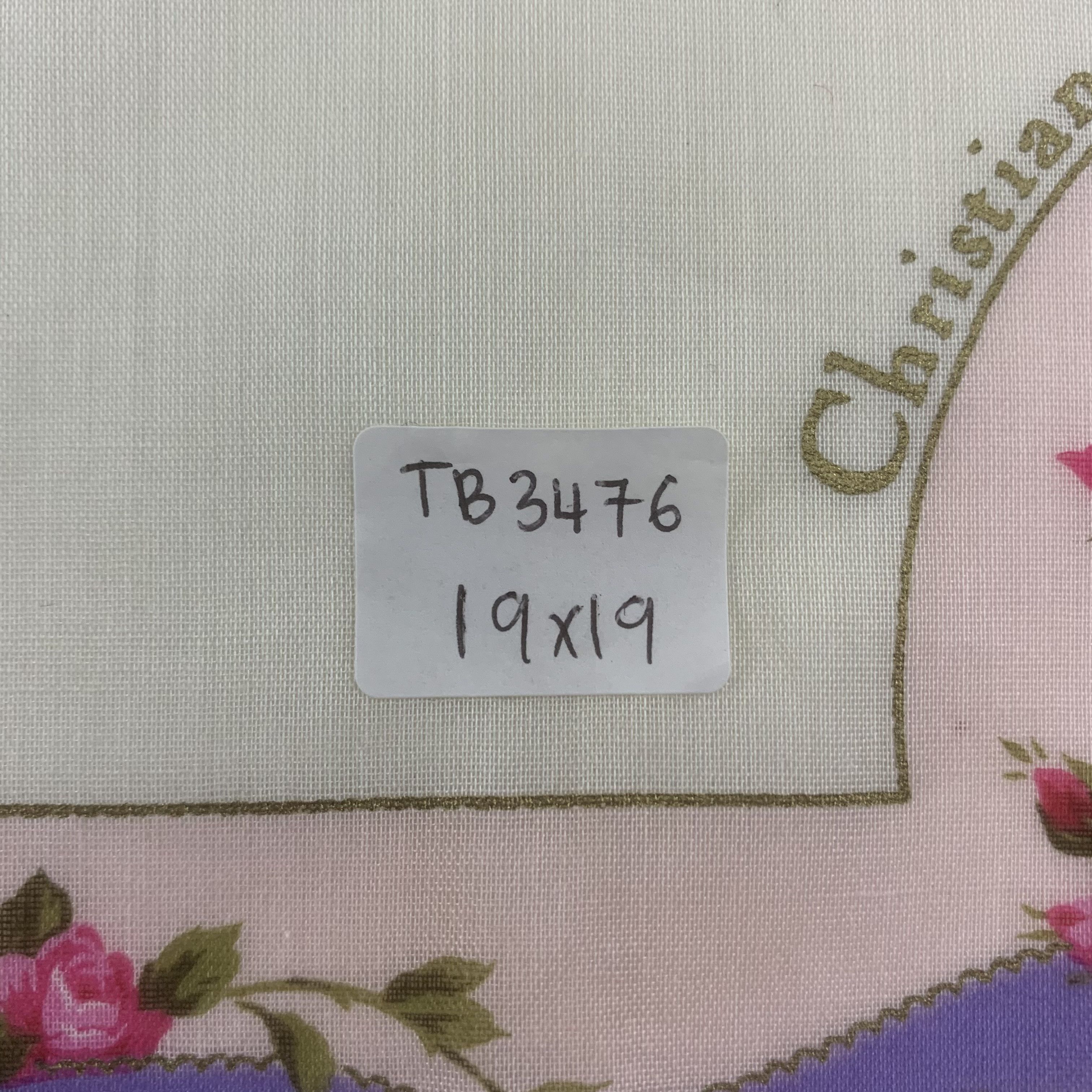 Christian Dior Monsieur Christian Dior Handkerchief Bandana Neckerchief TB3476 Size ONE SIZE - 7 Thumbnail