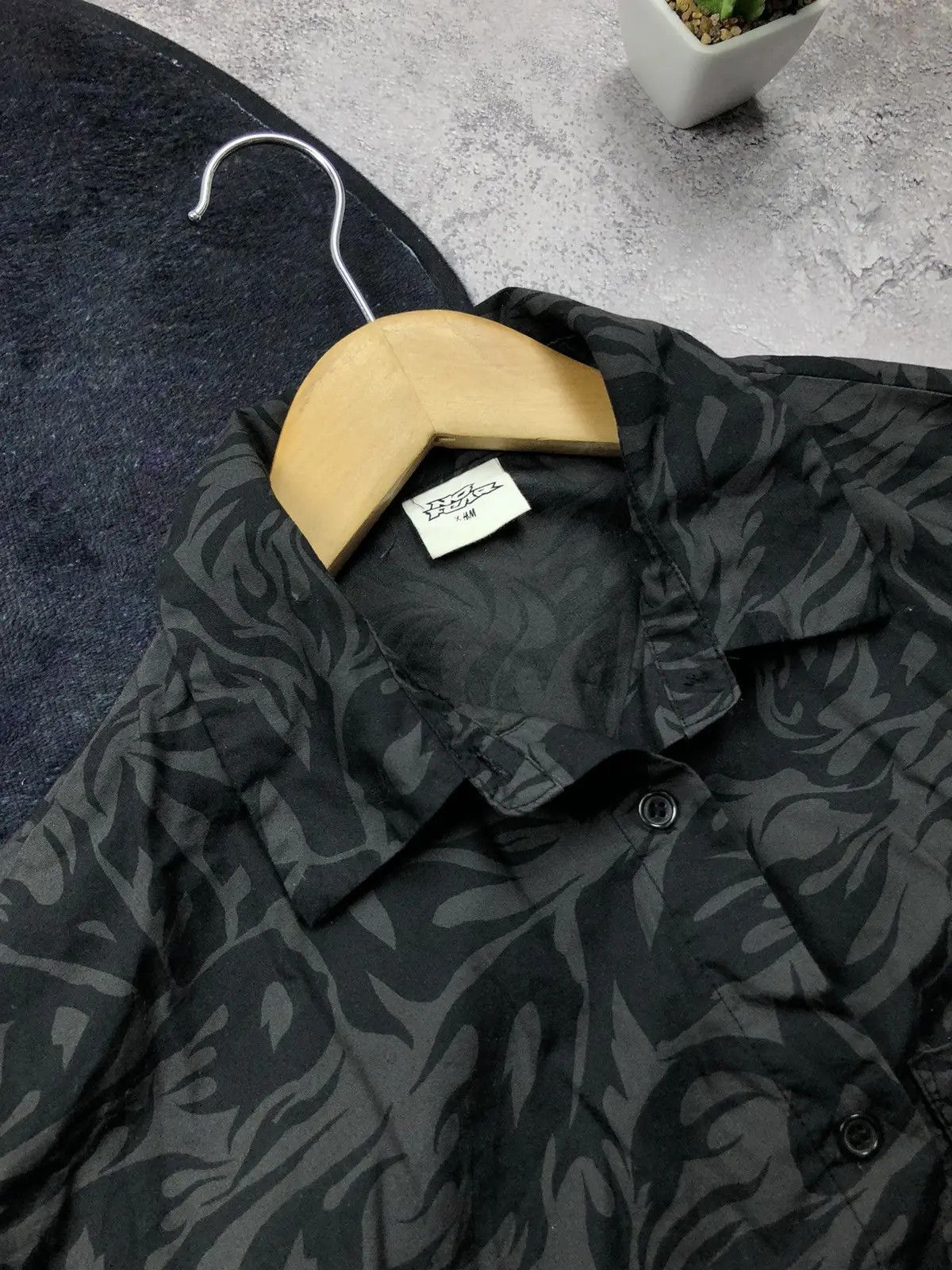 No Fear NO FEAR x H&M Monogram Logo Black Shirt Skateboarding Style Size US XS / EU 42 / 0 - 6 Thumbnail
