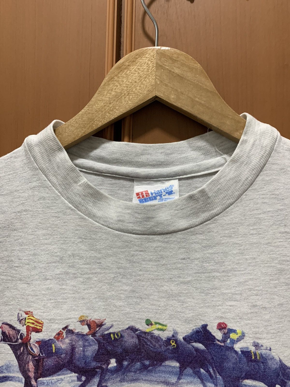 Hanes Vintage Tee Horse Tokyo Derby Size US M / EU 48-50 / 2 - 7 Thumbnail