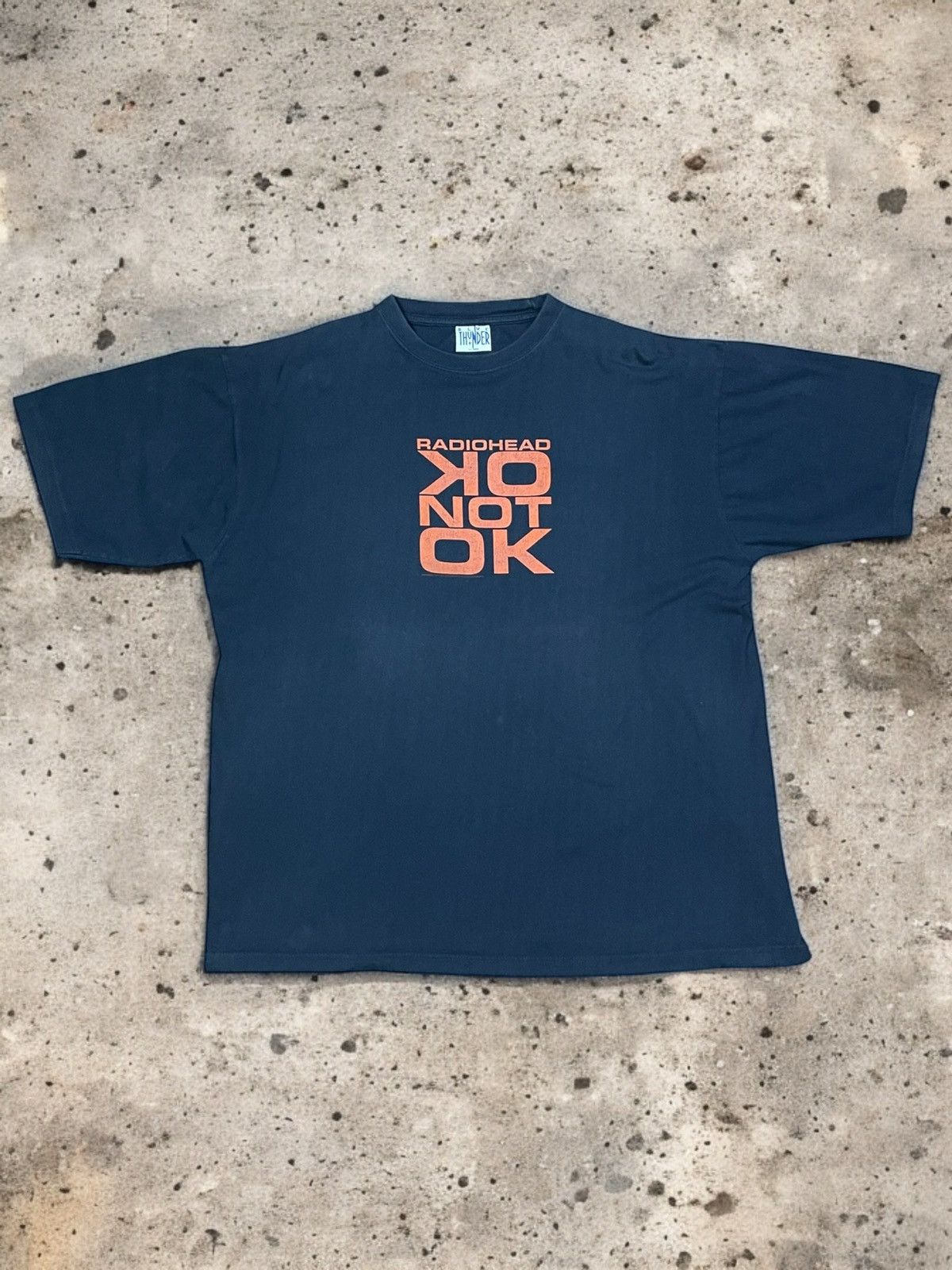 Radiohead 90s Ok Computer Ok not Ok Vintage T-Shirt 1997