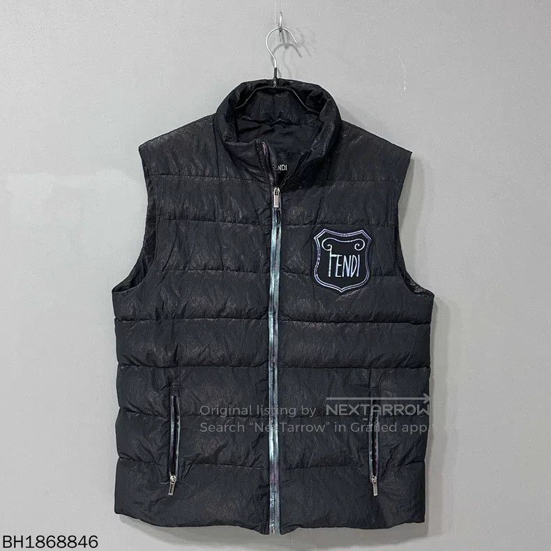 Fendi Fendi Puffer coat zipper vest Size US M / EU 48-50 / 2 - 1 Thumbnail