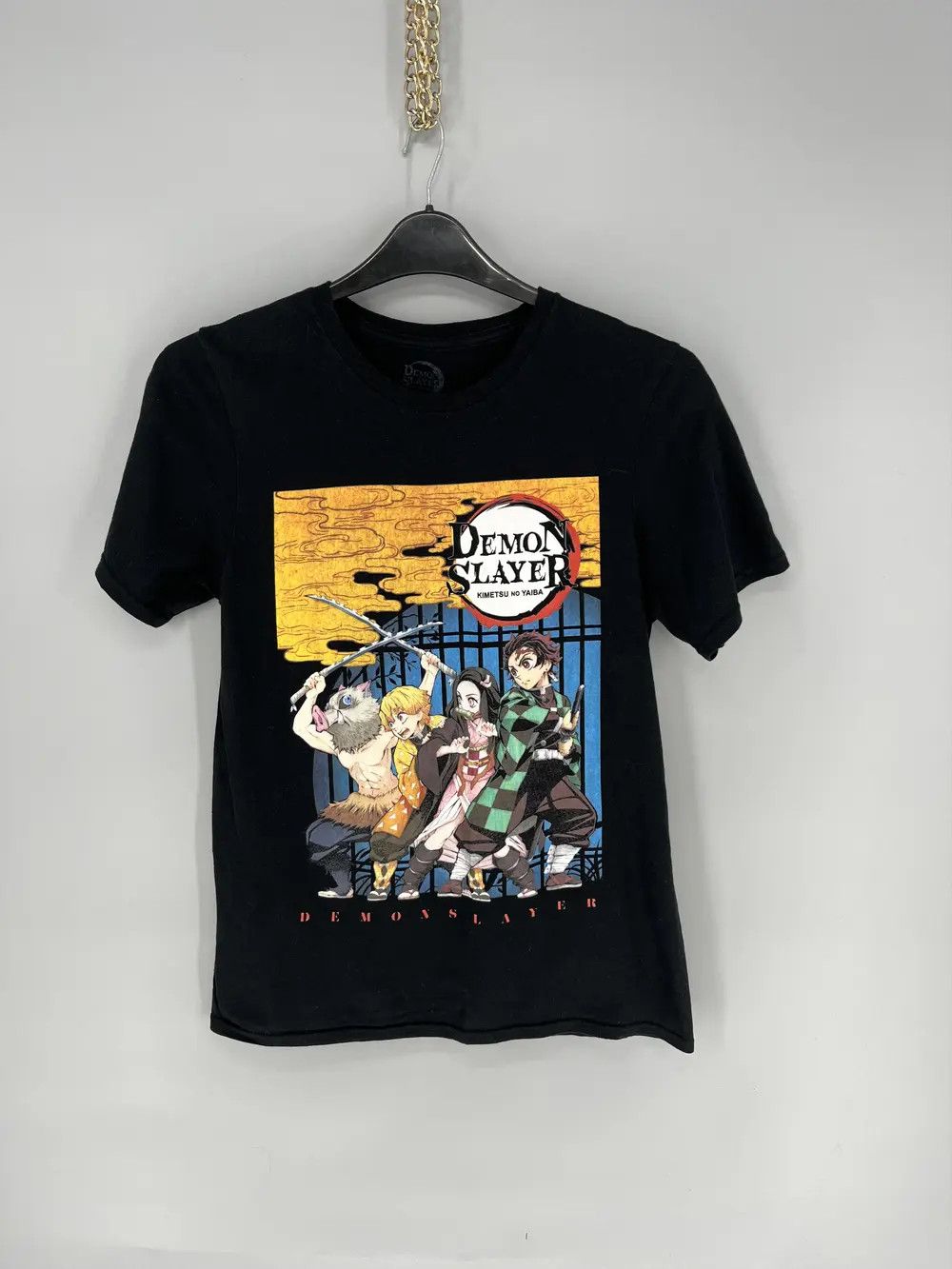 Anime × Vintage Demon Slayer Anima Japanese comics movie tee Size US S / EU 44-46 / 1 - 1 Thumbnail