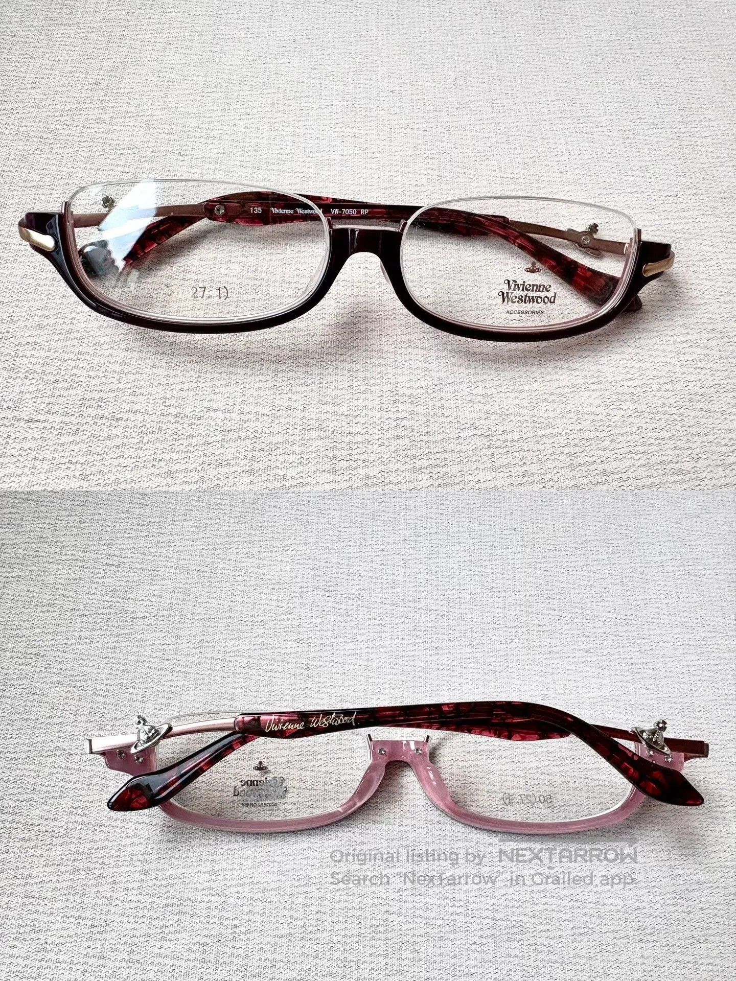 Vivienne Westwood vivienne westwood pink tortoiseshell glasses. Size ONE SIZE - 2 Thumbnail