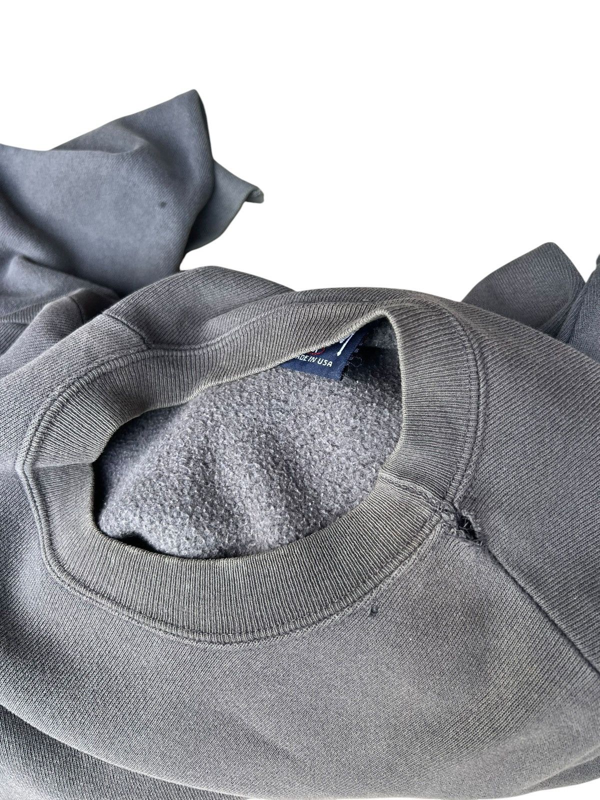 Stussy Vintage 90s Stussy Made in Usa Sun Faded Grey Sweatshirt Size US M / EU 48-50 / 2 - 12 Thumbnail