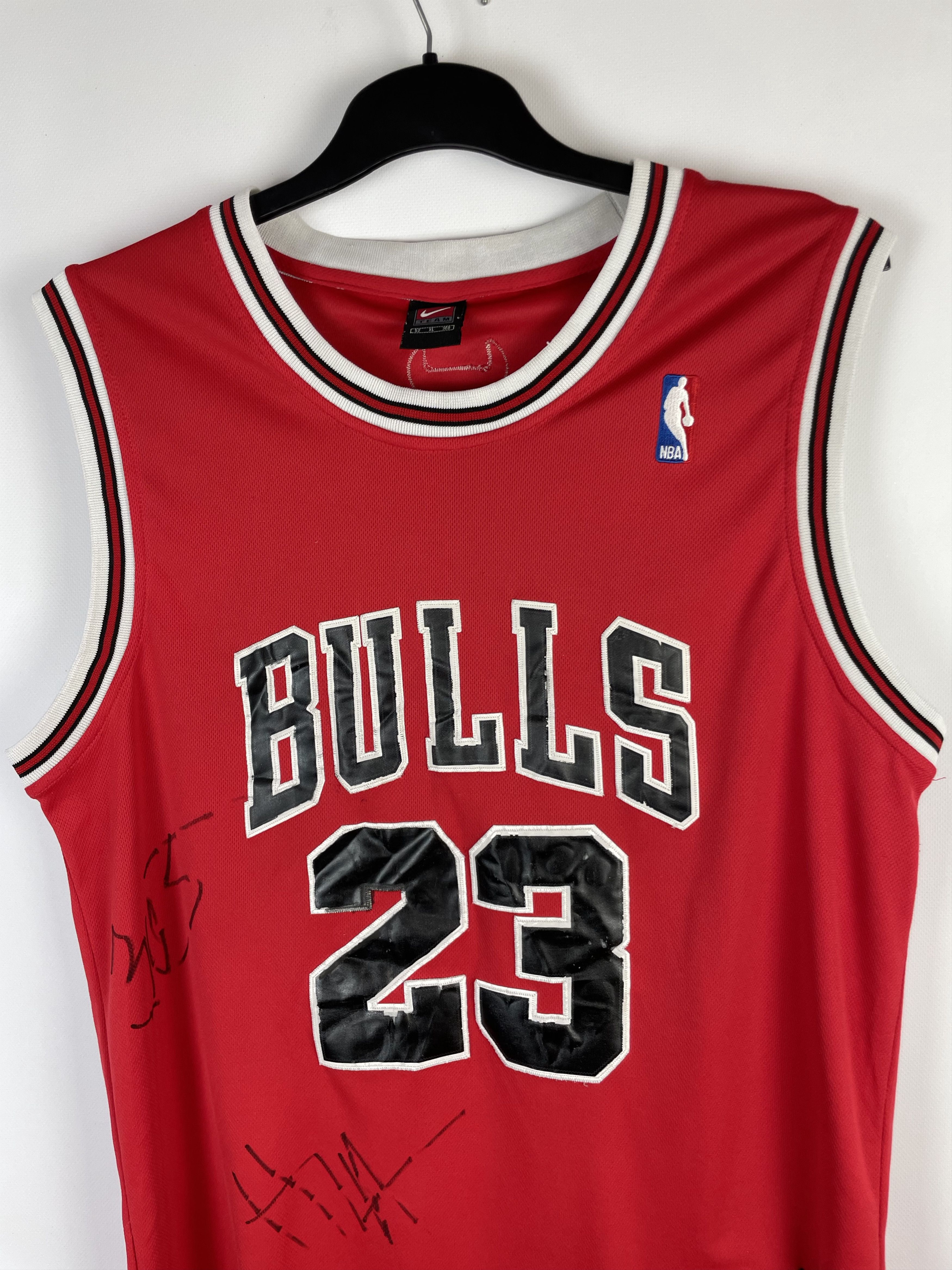 NBA Chicago Bulls Jersey Nike 23 Michael Jordan Size US XL / EU 56 / 4 - 3 Thumbnail