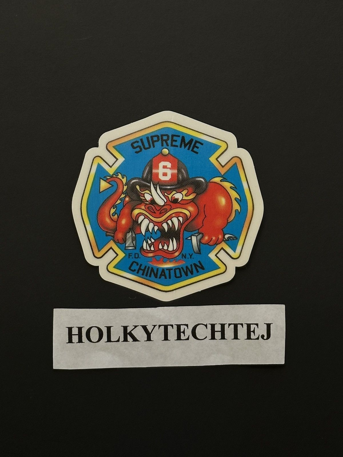 Supreme Supreme Chinatown NYFD Sticker Size ONE SIZE - 1 Thumbnail