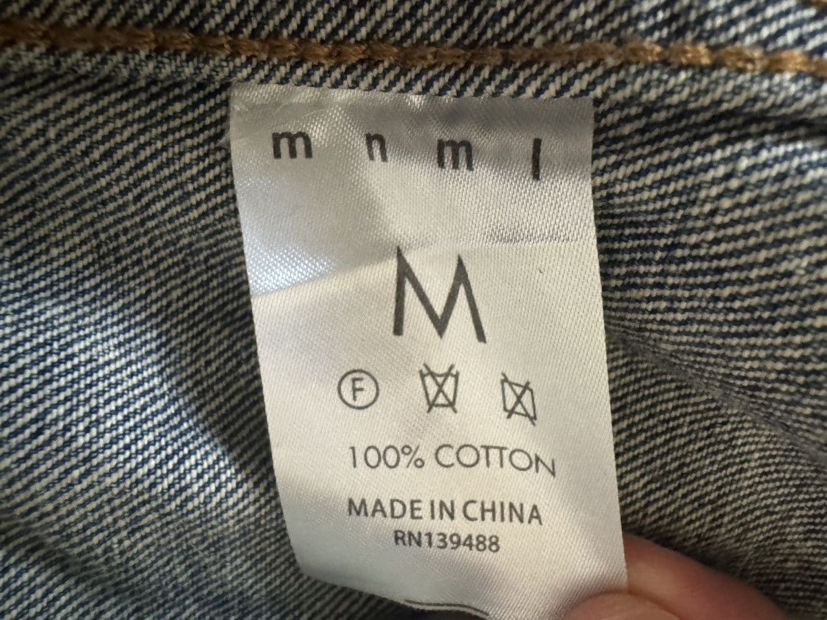 MNML MNML Light Washed Denim Jacket Size US M / EU 48-50 / 2 - 4 Thumbnail