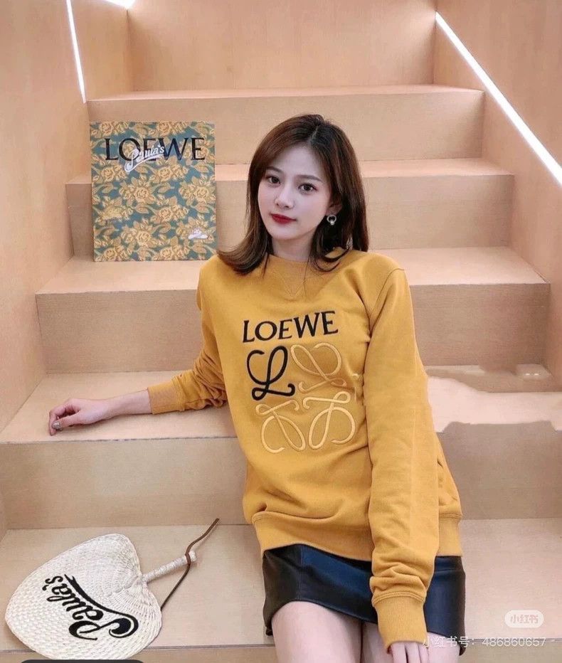 Loewe LOEWE Kaki patchwork logo hoodie Size XS / US 0-2 / IT 36-38 - 7 Thumbnail