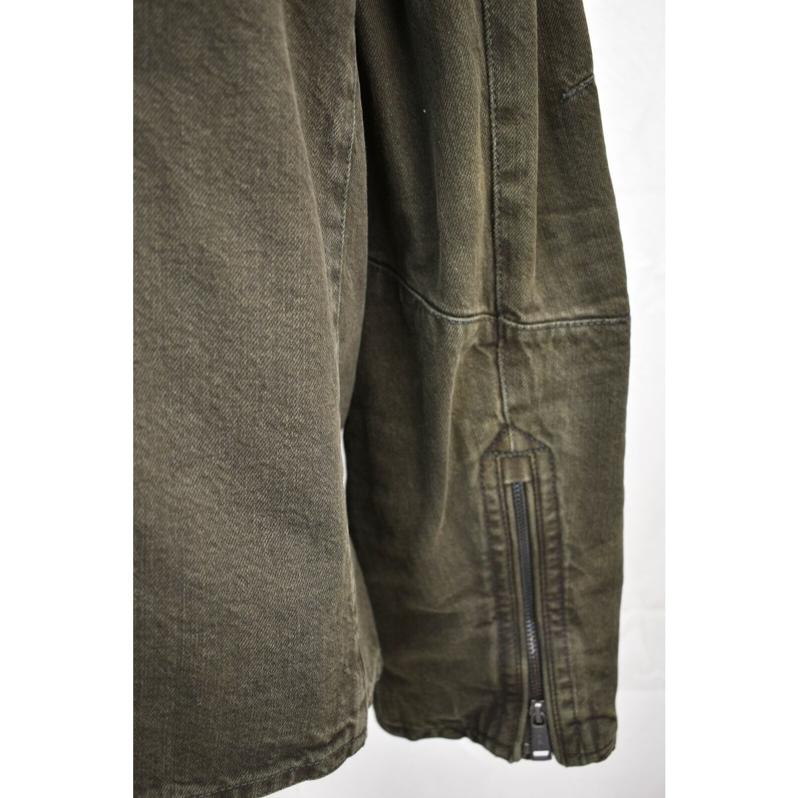 Lauren Ralph Lauren RALPH LAUREN OLIVE GREEN DENIM BUTTON CROPPED JACKET S $895 Size US S / EU 44-46 / 1 - 9 Thumbnail