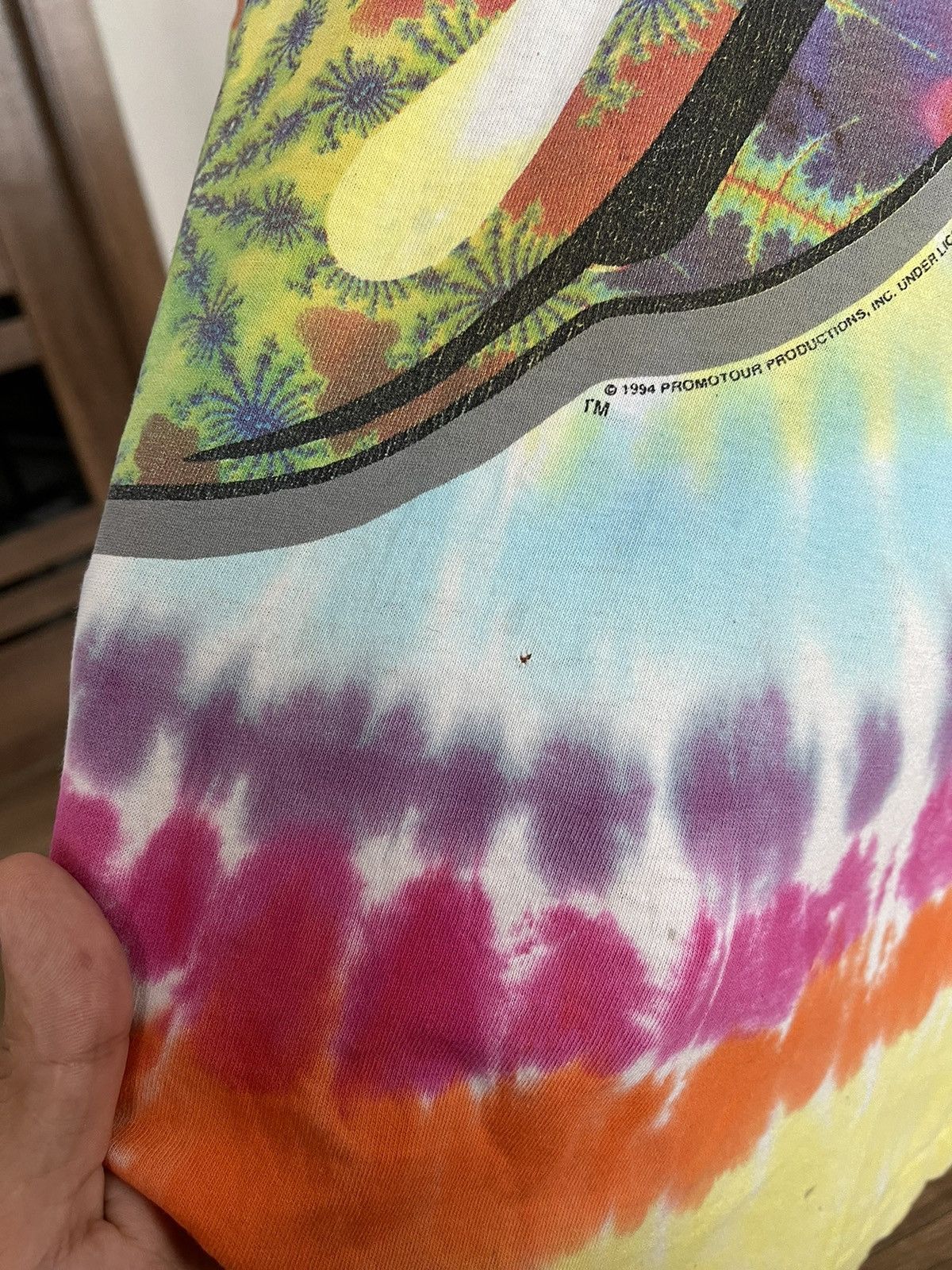 Band Tees 1994 The Rolling Stones Vintage Psychedelic T-Shirt Tee Band Size US XL / EU 56 / 4 - 15 Thumbnail