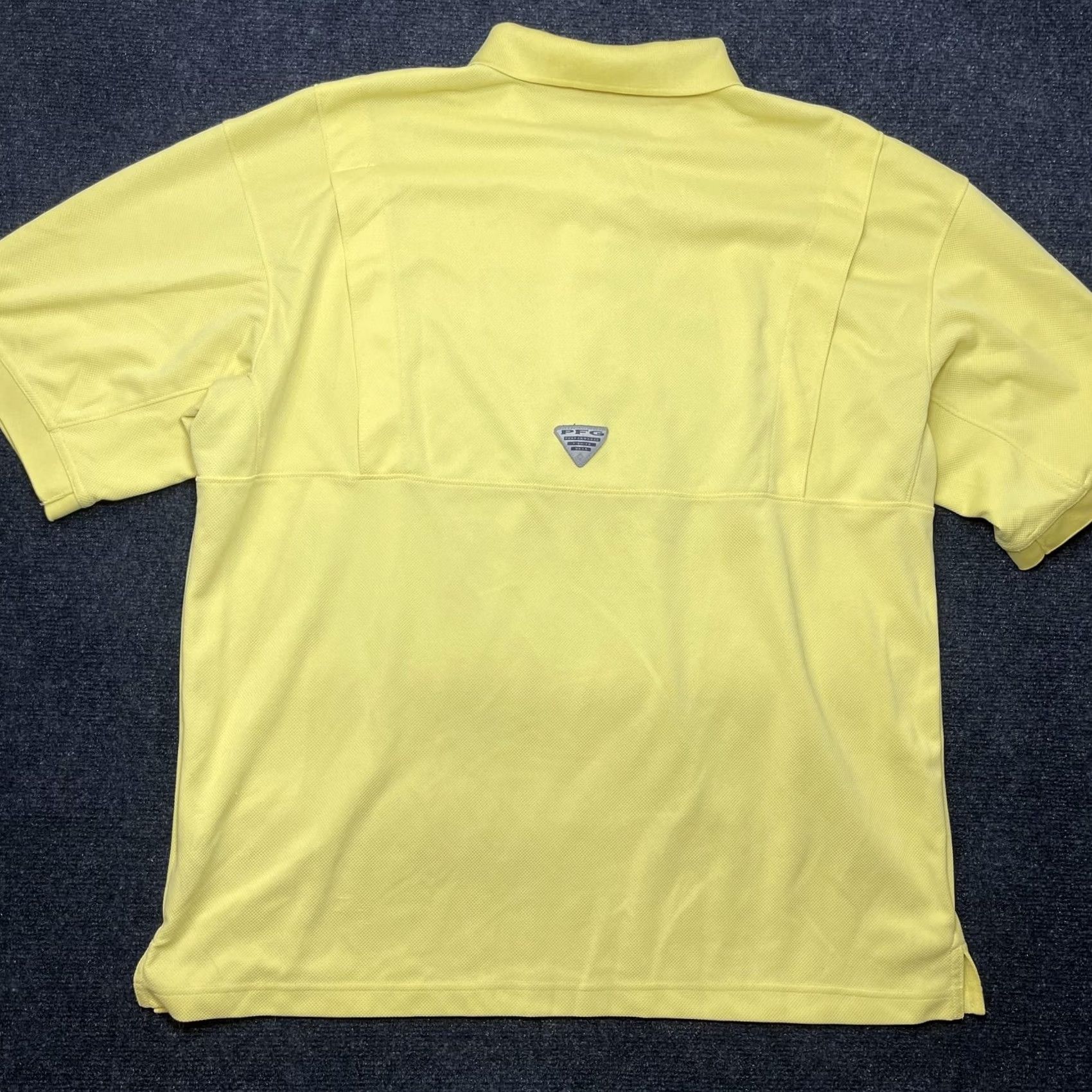 Vintage Columbia PFG Polo Shirt Mens XL Yellow Short Sleeve Fishing Casual Shirt Mens XL Yellow PFG Logo Embroidered Size US XL / EU 56 / 4 - 4 Thumbnail
