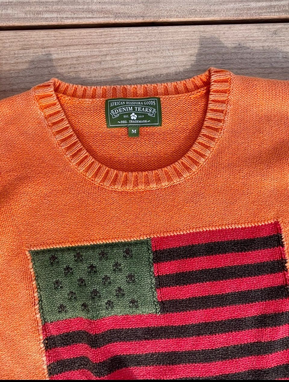DENIM TEARS Denim tears American flag sweater Size US M / EU 48-50 / 2 - 2 Thumbnail