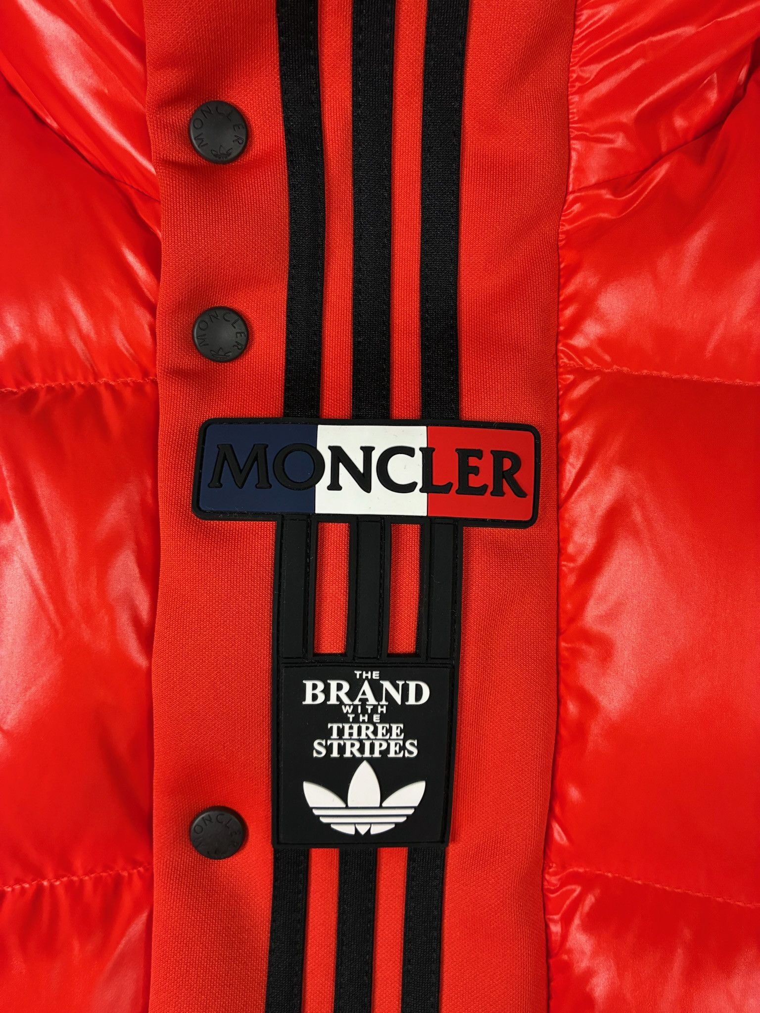 Moncler Moncler x Adidas Bozon Down Vest 'Solar Red' Size US XL / EU 56 / 4 - 4 Thumbnail