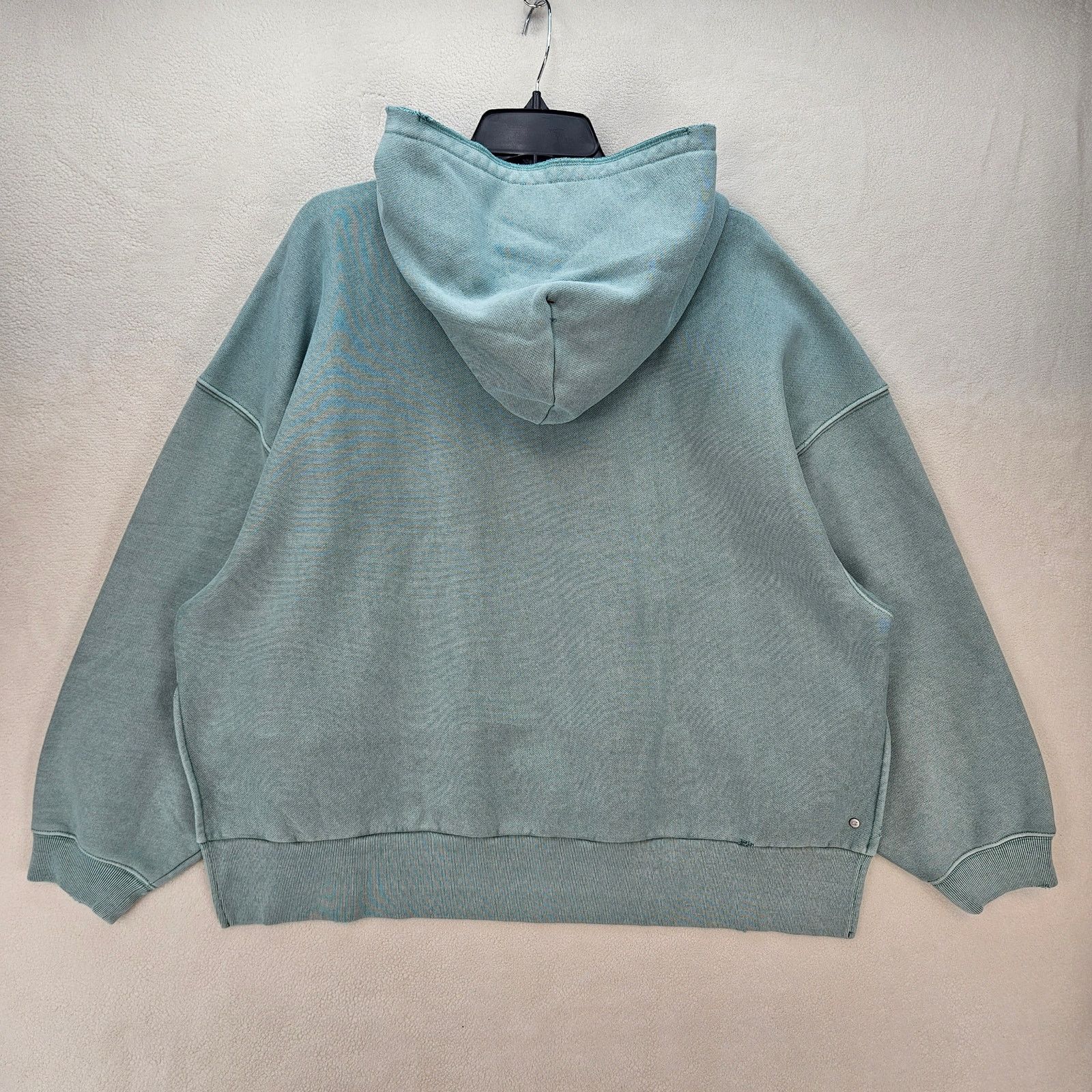 Champion CHAMPION WOMEN'S LARGE TIME CAPSULE HOODIE WASHED GREEN VINT Size L / US 10 / IT 46 - 4 Thumbnail