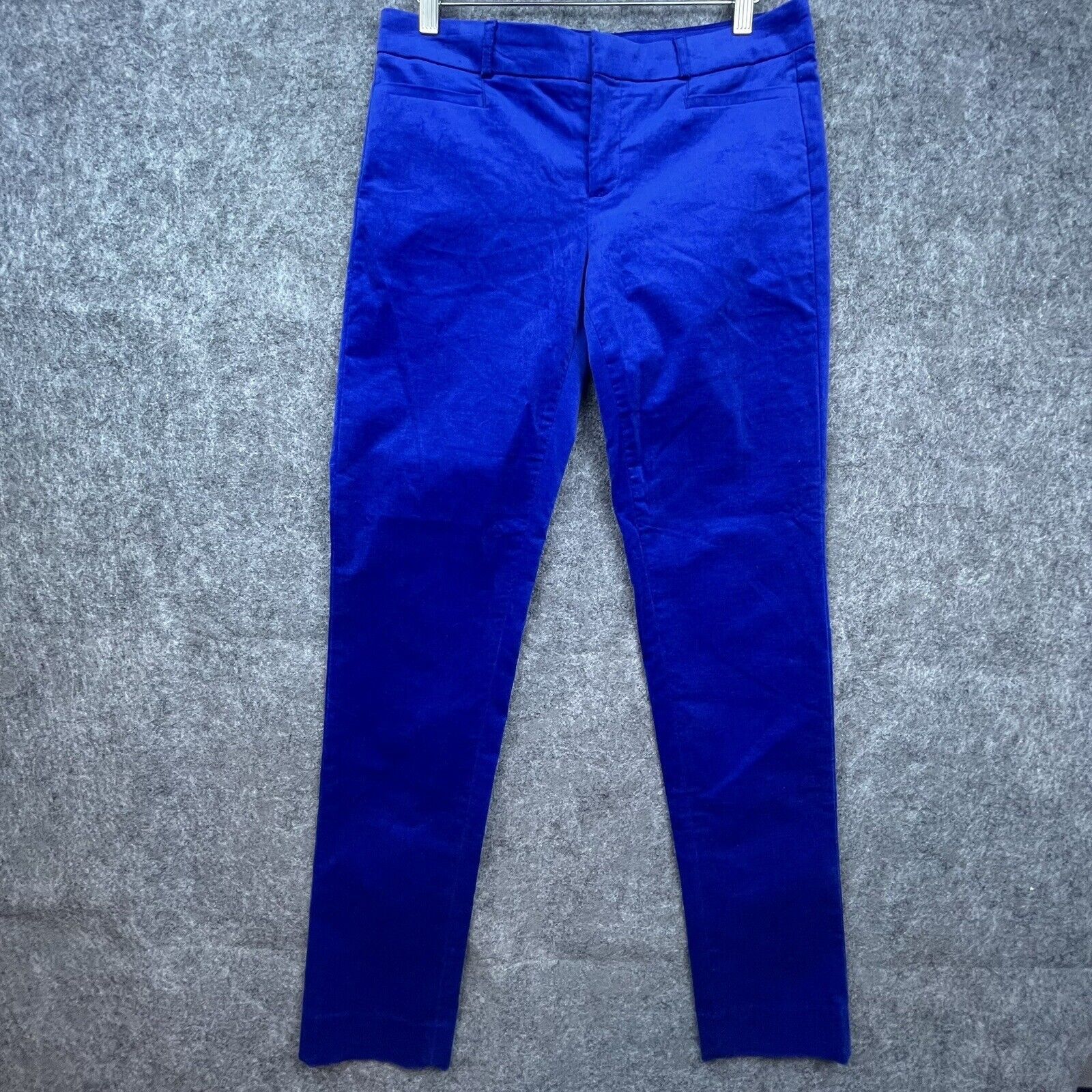 Banana Republic Banana Republic Pants Women 2L Blue Sloan Velvet Skinny Glam Size 26" / US 2 / IT 38 - 1 Thumbnail