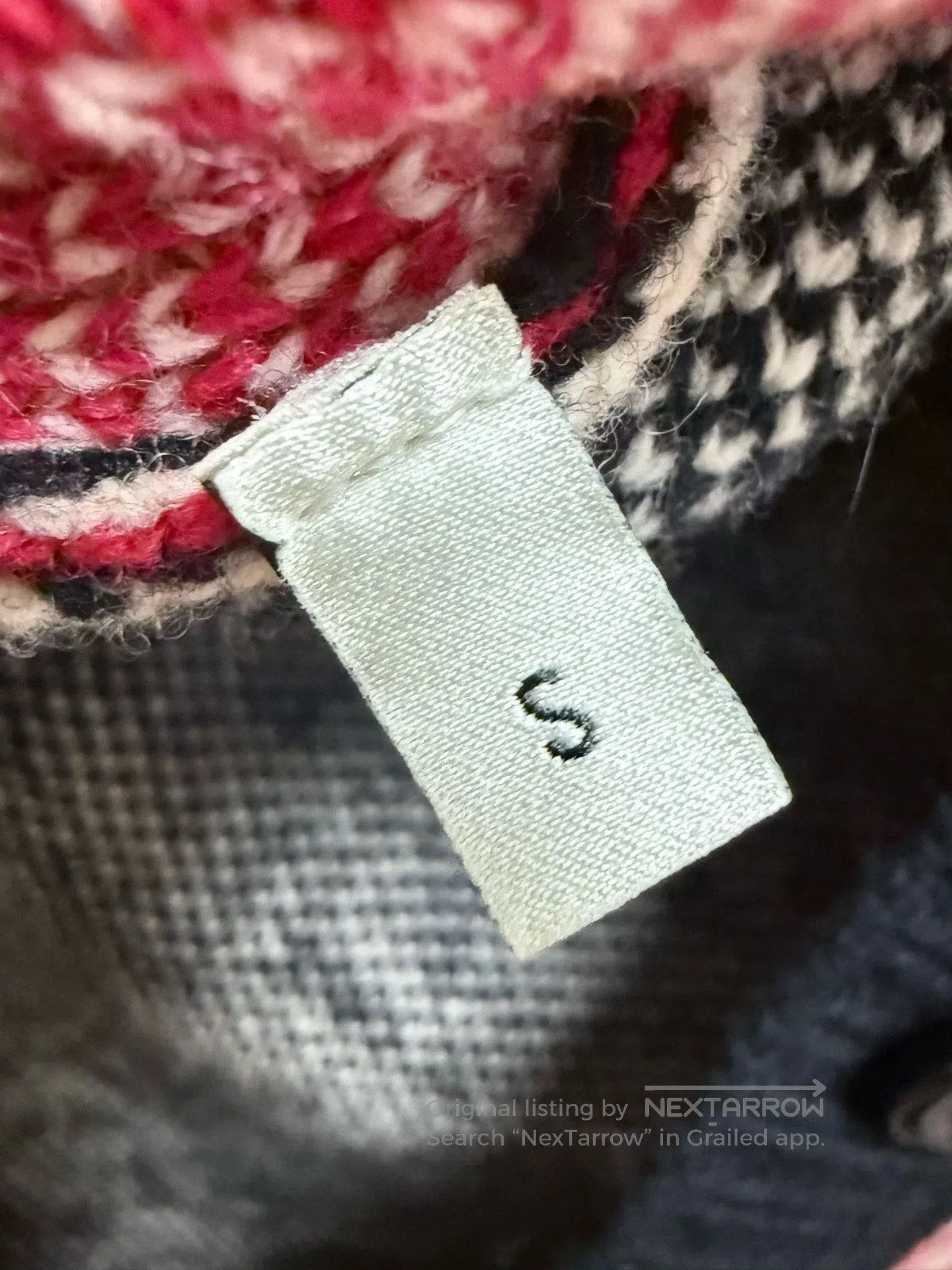 Gucci Gucci Red White Plaid Wool Cardigan. Size S / US 4 / IT 40 - 4 Thumbnail