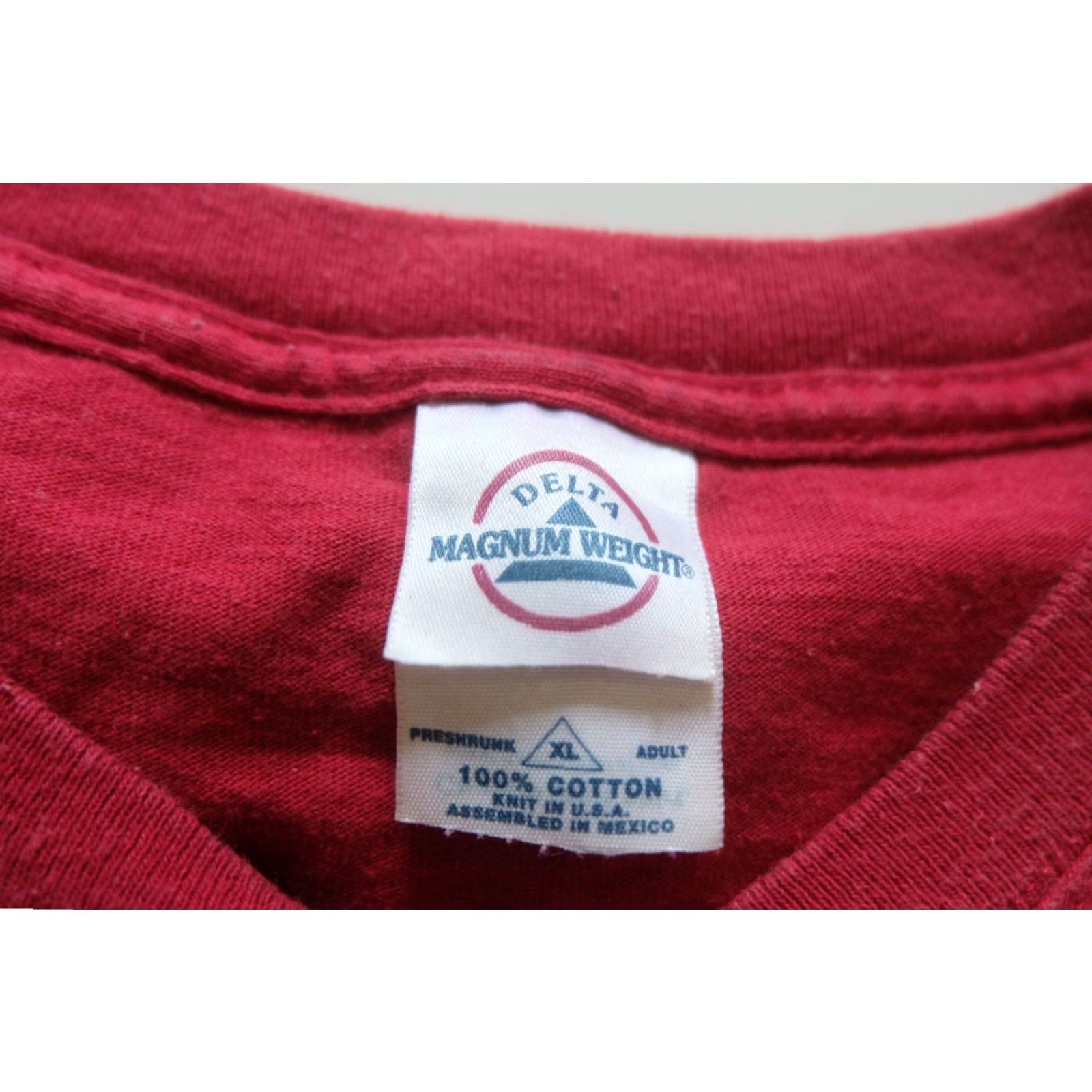 Delta VINTAGE Oak Ridge Boys Delta Pro Weight T-Shirt Red XL Men’s Y2K 2004 The Journey Tour Country Music Logo Shirt Size US XL / EU 56 / 4 - 6 Thumbnail