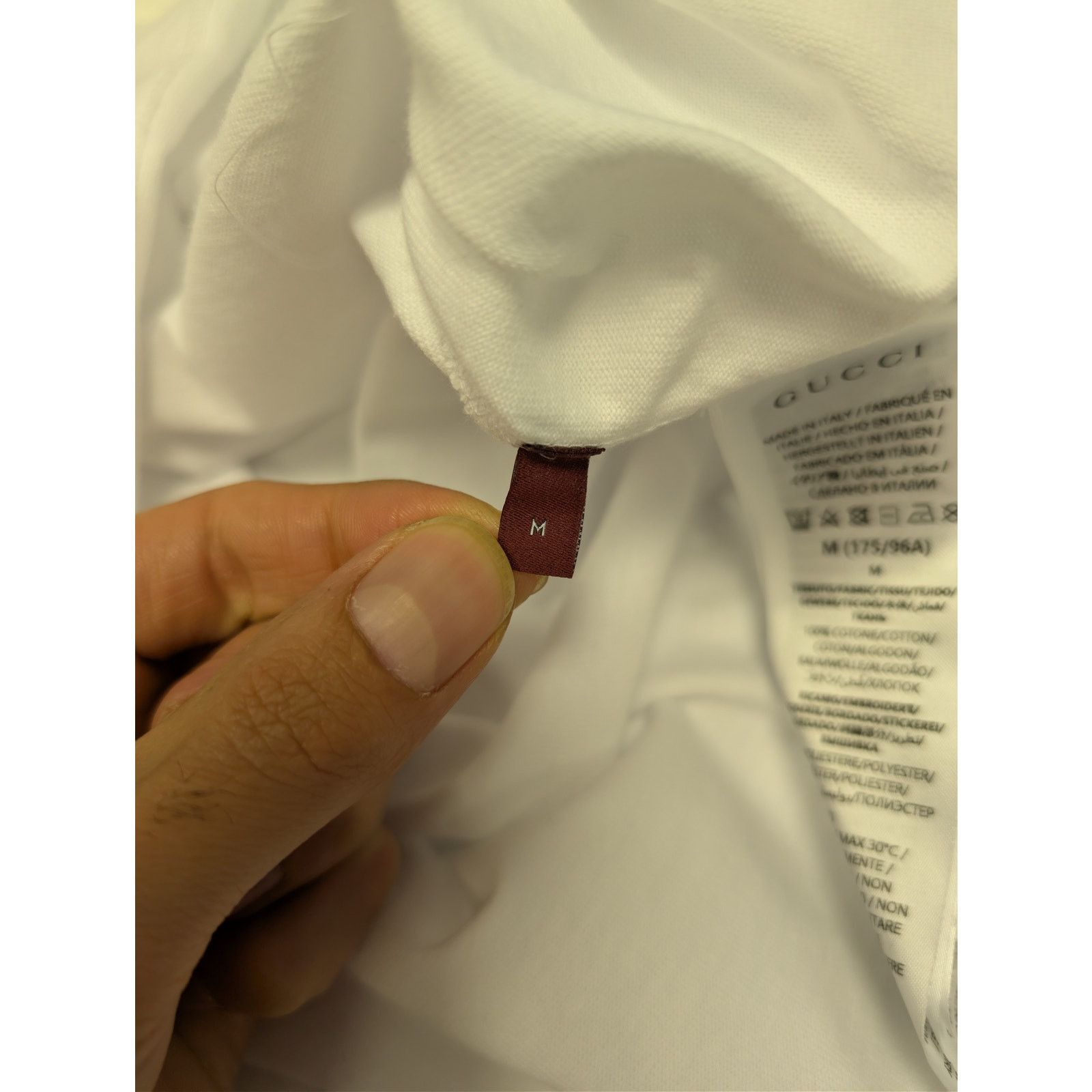 Gucci o1rshd1 Q:2 / Logo-Print Cotton Jersey T-shirt in White Size US M / EU 48-50 / 2 - 15 Thumbnail