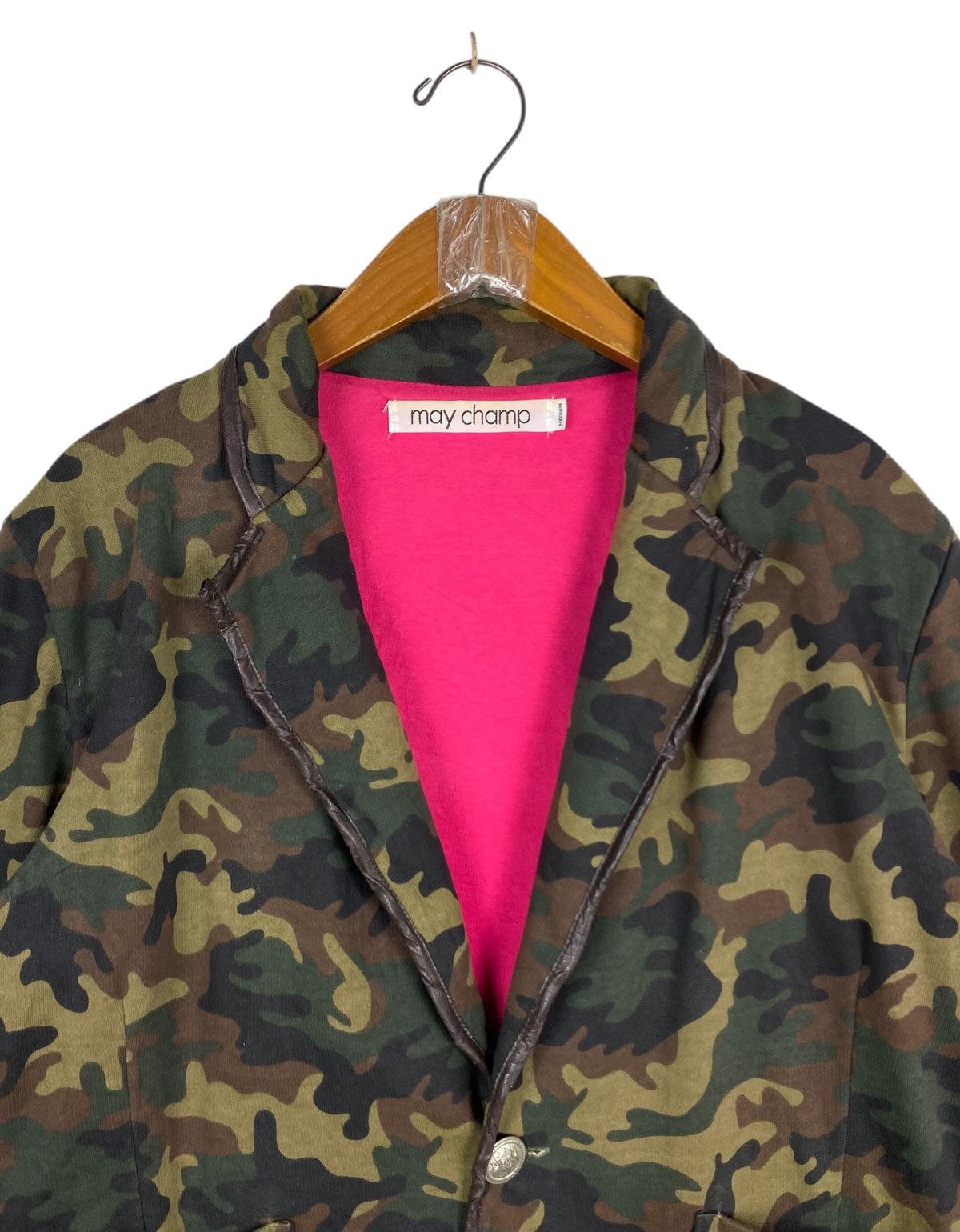 Japanese Brand Rare‼️ May Champ Camouflage Blazer Size M / US 6-8 / IT 42-44 - 4 Thumbnail