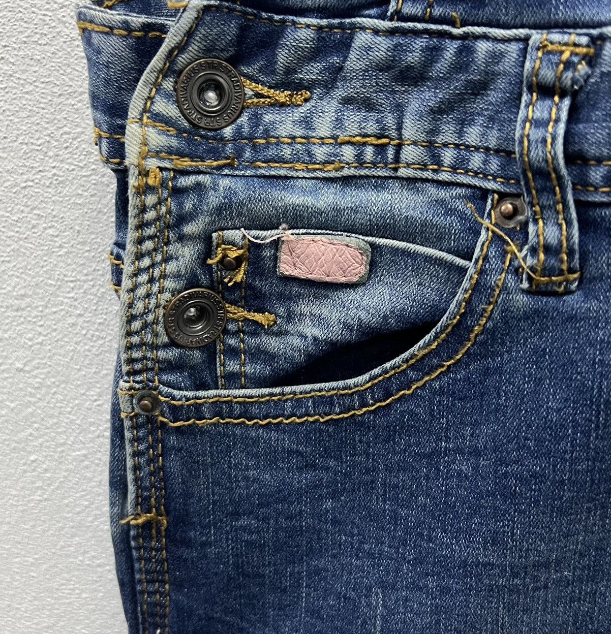 Japanese Brand × Vintage Stradivarius Distressed Denim Overalls Size EUR 38 / USA 6 / Size US 32 / EU 48 - 9 Thumbnail
