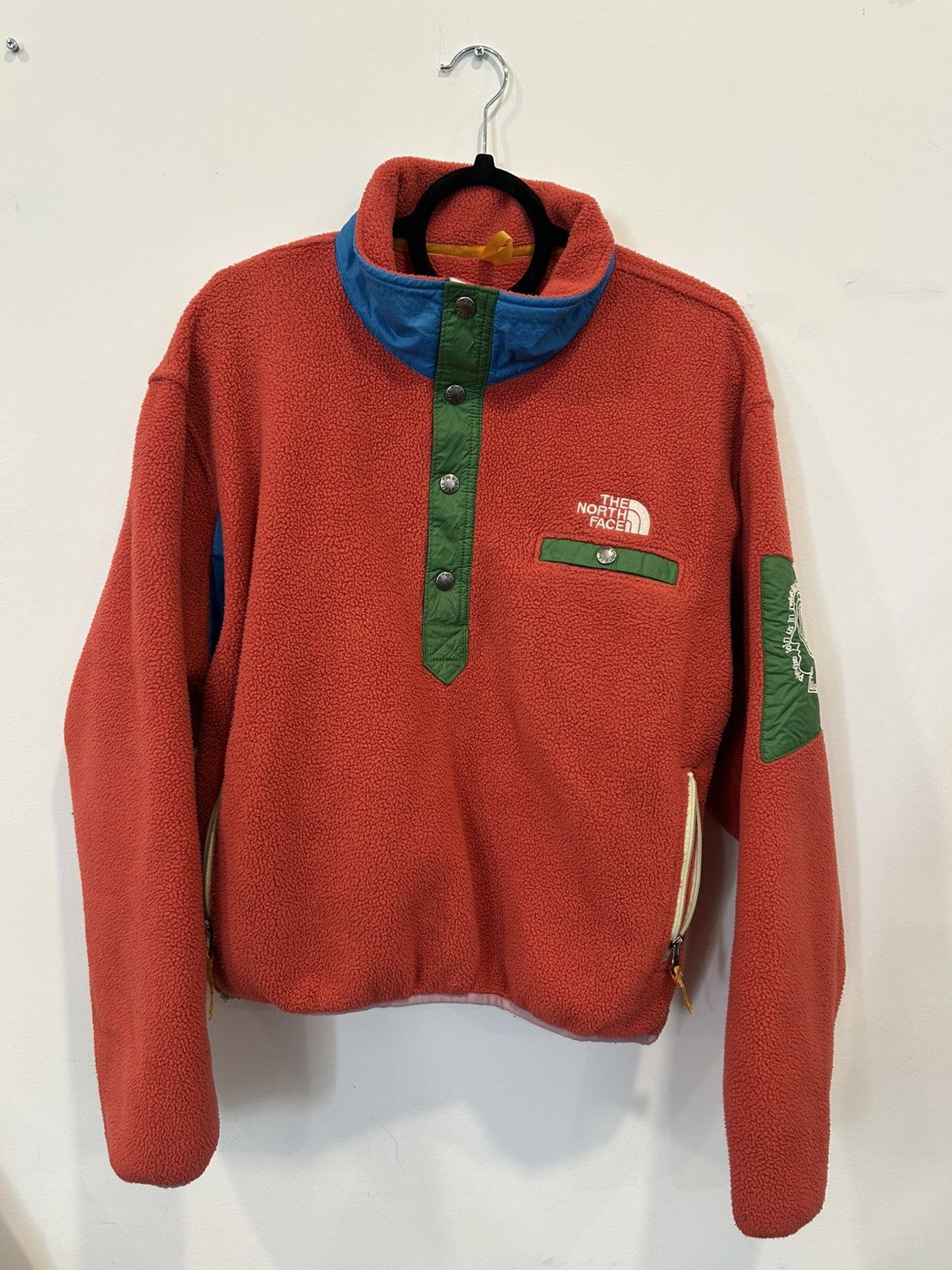 Brain Dead × The North Face Brain Dead X TNF 89 Placket Pullover Fleece Size US S / EU 44-46 / 1 - 1 Thumbnail