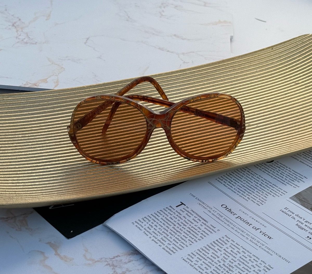 Nina Ricci Nina Richi vintage sunglasses Size ONE SIZE - 4 Thumbnail