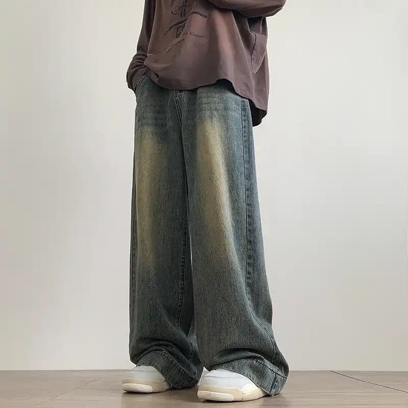 Japanese Brand Distressed Vintage Blue Jeans Size US 29 - 1 Thumbnail