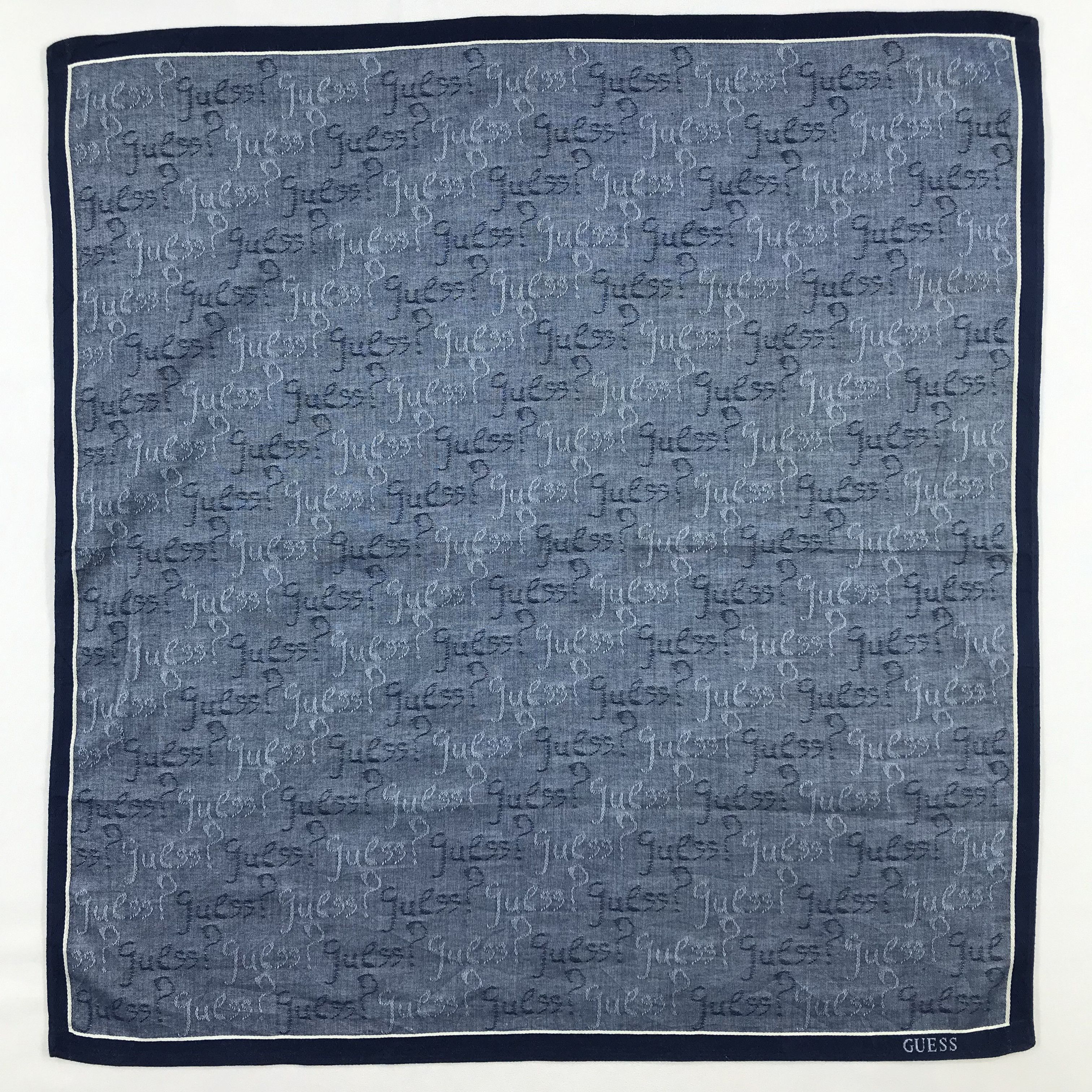 Guess × Vintage Guess Bandana / Handkerchief / Neckerchief - S2562 Size ONE SIZE - 1 Thumbnail