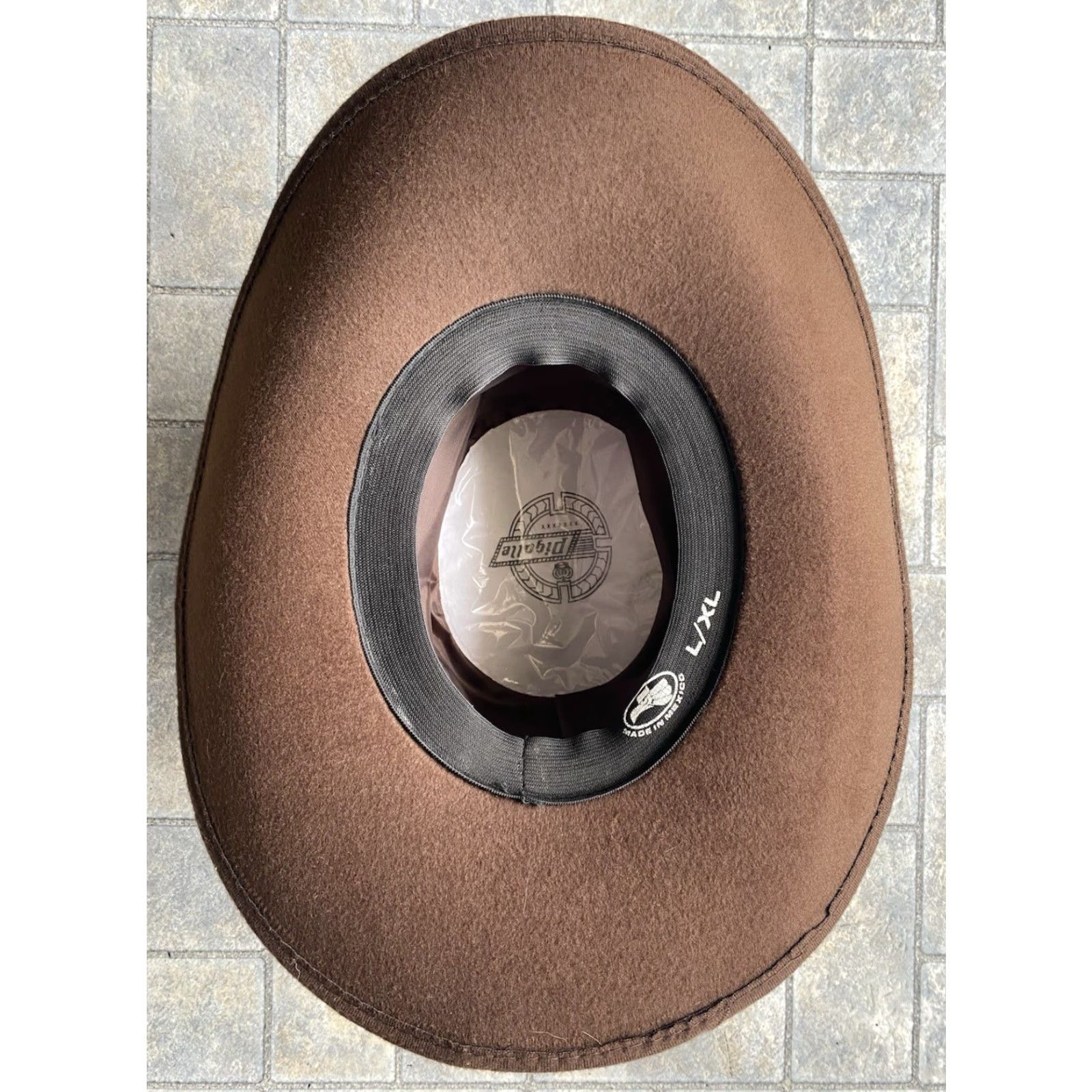 Pigalle Pigalle Cowboy Hat L/XL Unisex Adults Brown Made In Mexico Western 7X XXXXXX 7X Cowboy Hat Mens Womens Girls Boys Size ONE SIZE - 7 Thumbnail
