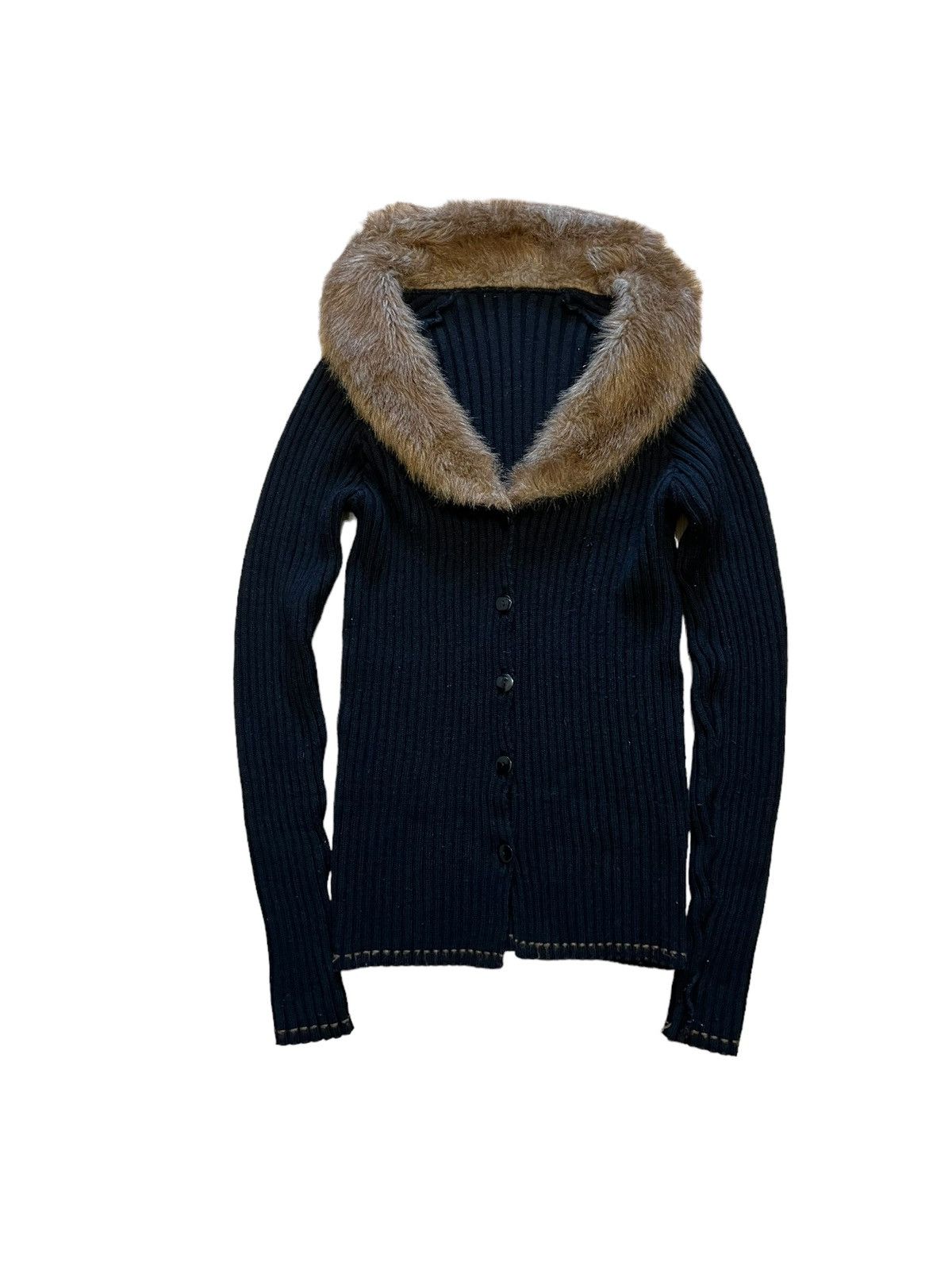 If Six Was Nine × Japanese Brand × Vintage Vintage gothic long sleeve fur Rick Owen’s style y2k punk Size M / US 6-8 / IT 42-44 - 1 Thumbnail
