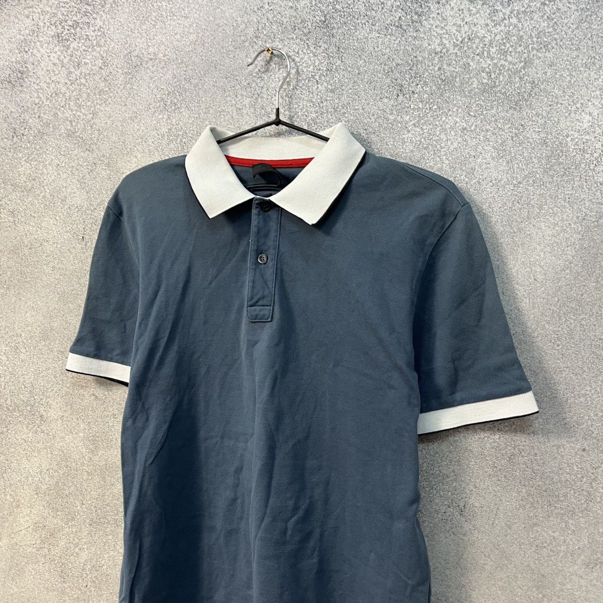 Prada Vintage Prada Polo T-Shirt Red Tab Size US M / EU 48-50 / 2 - 2 Thumbnail