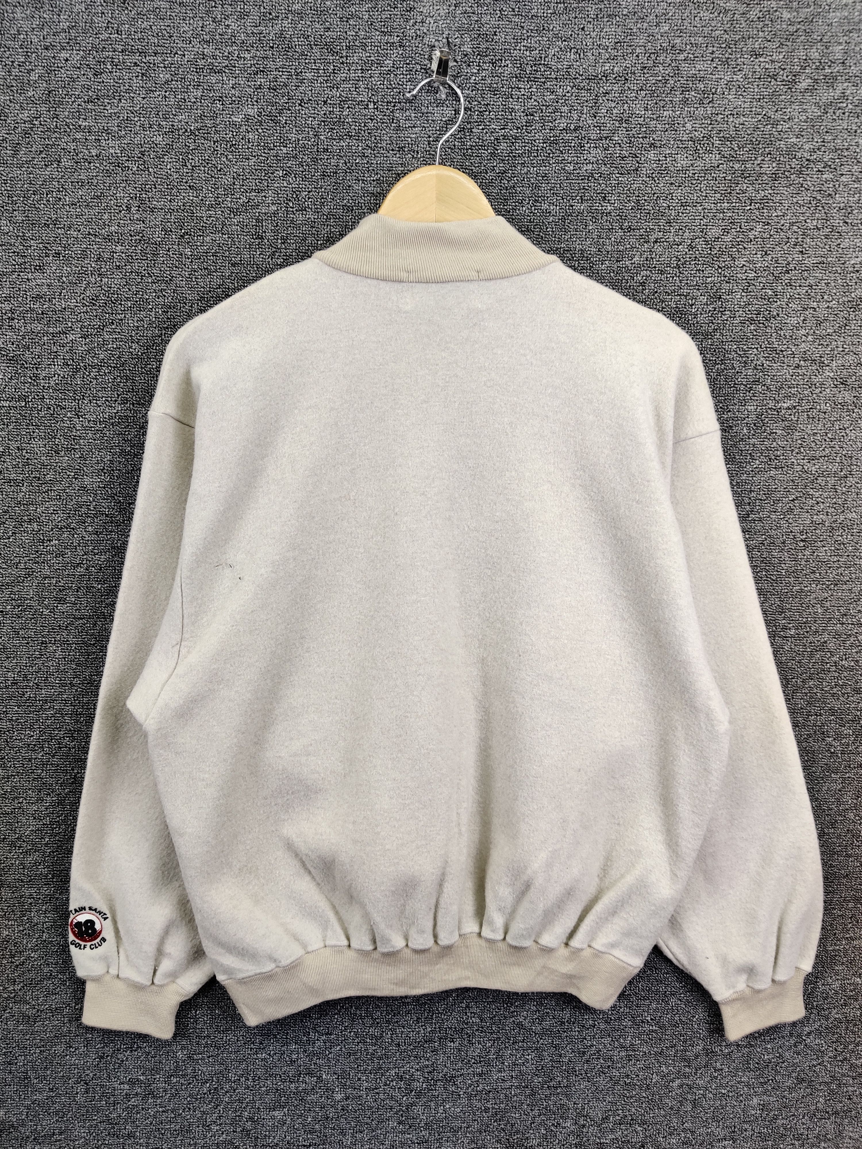 Captain Santors Vintage Captain Santa Golf Club Half Zip Sweatshirt Size US M / EU 48-50 / 2 - 6 Thumbnail