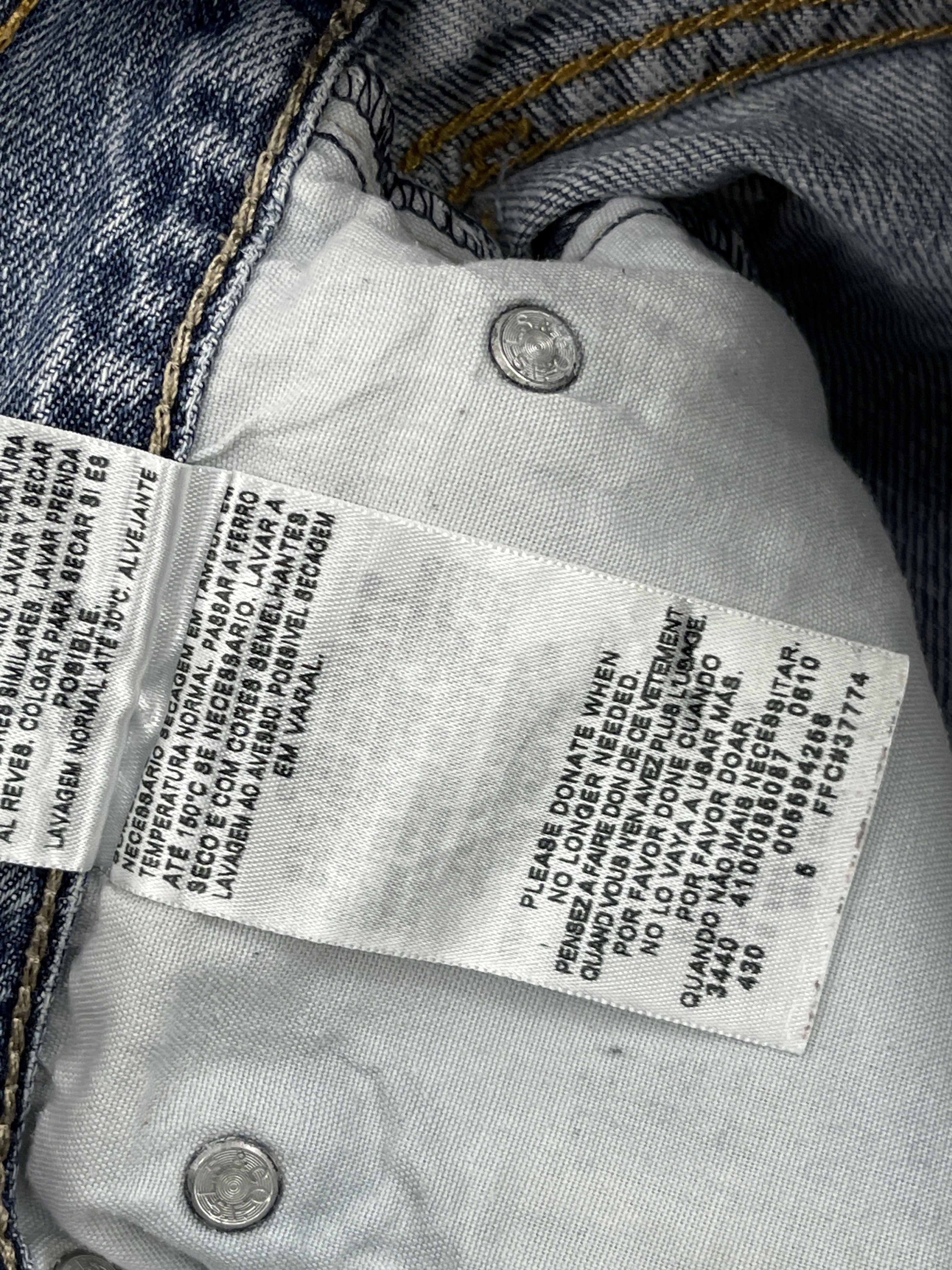 Levi's × Vintage Light Washed Vintage Levis 559 Jeans DP2505 Size US 33 - 9 Thumbnail