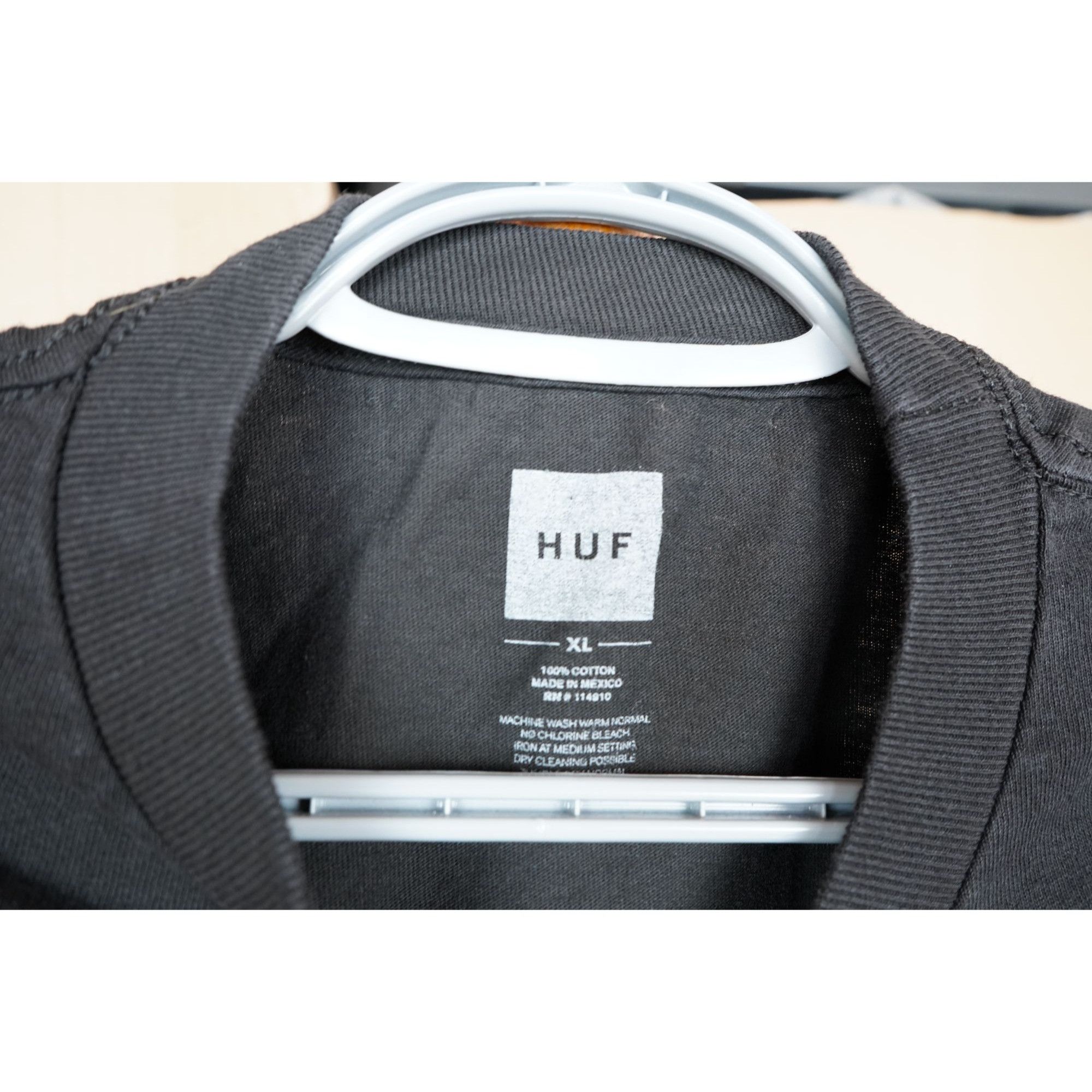 Huf HUF DRC Black Long Sleeve Skate Tshirt - Men's XL Size US XL / EU 56 / 4 - 5 Thumbnail