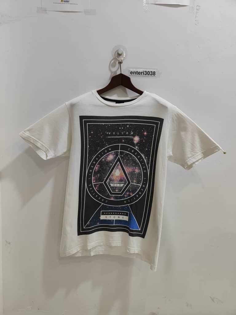 Vintage vintage Volcom skate surf VINTAGE VOLCOM STONE MCM TEE tag Size US M / EU 48-50 / 2 - 3 Thumbnail