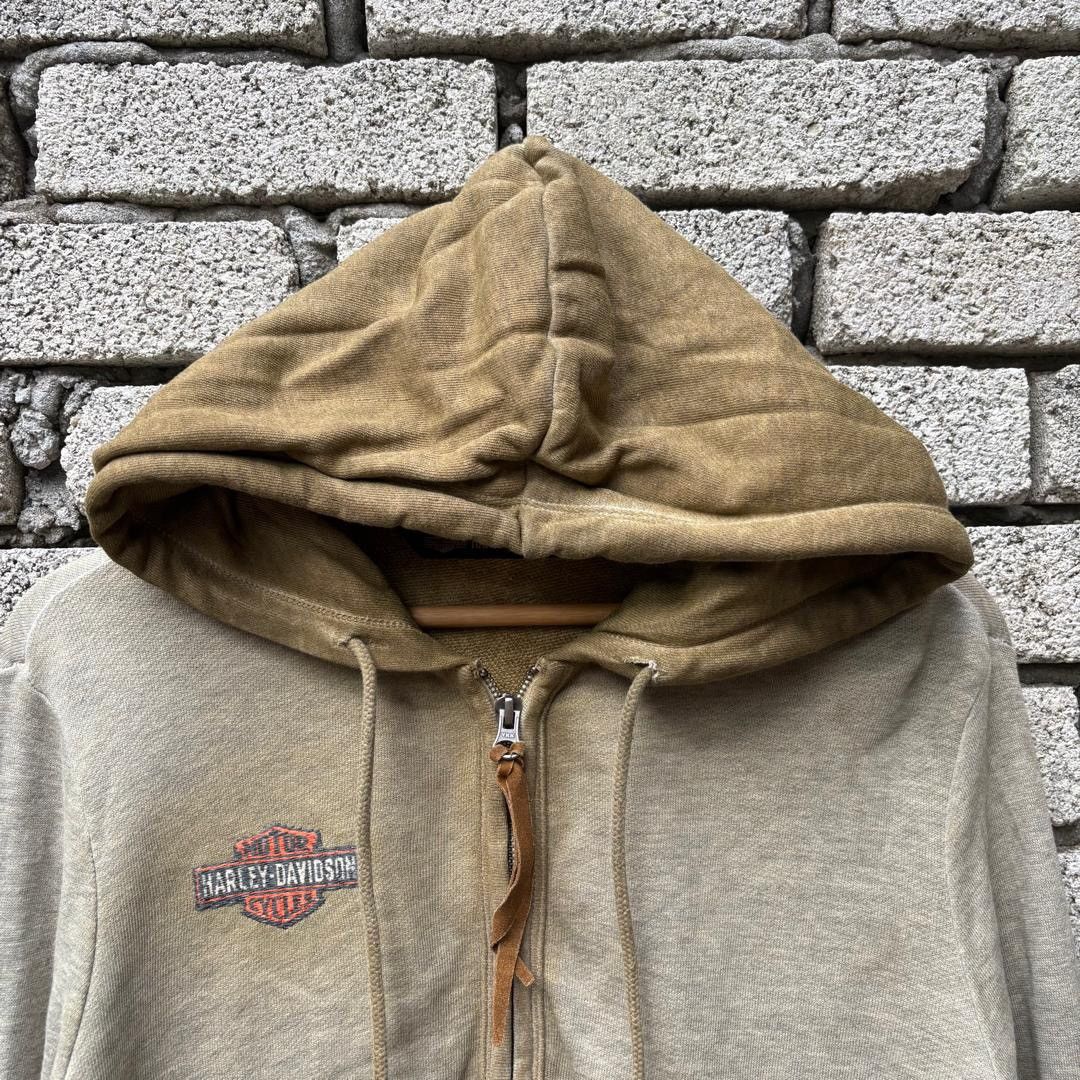 Harley Davidson Harley Davidson Full Zip Hoodie Rare Colour Size M / US 6-8 / IT 42-44 - 2 Thumbnail