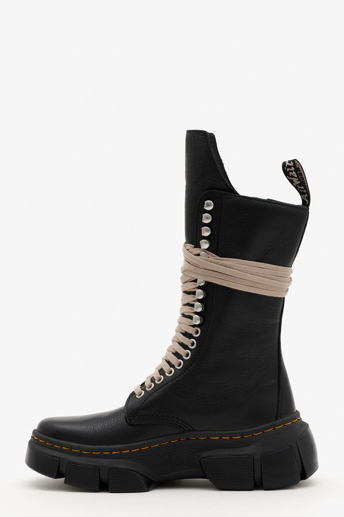 Rick Owens Rick Owens Dr. Martens 1918 DMXL Calf Length Boot in Black ...