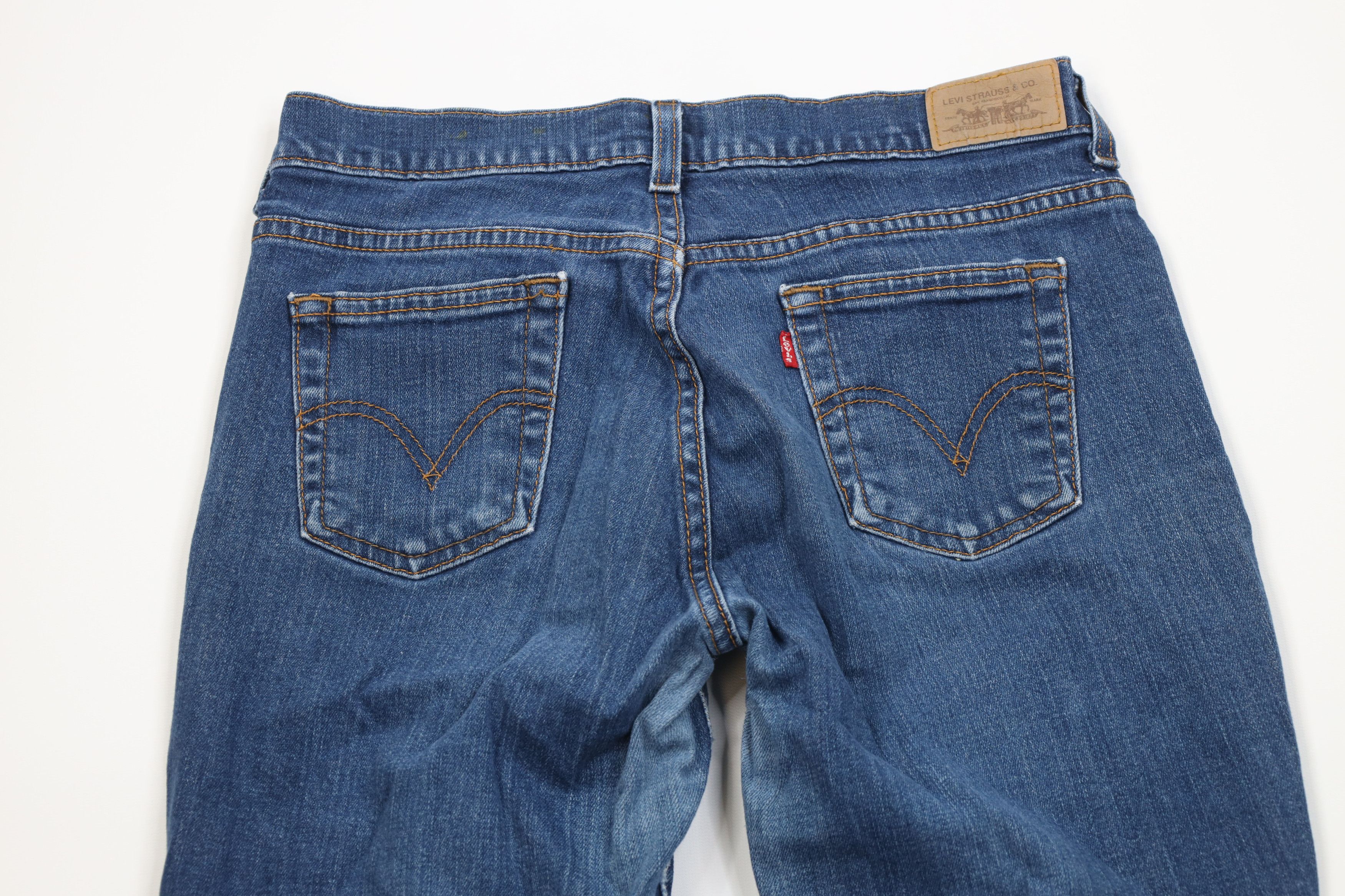 Levi's Vintage Y2K Levis 515 Bootcut Flared Denim Jeans Blue Size 28" / US 6 / IT 42 - 12 Thumbnail